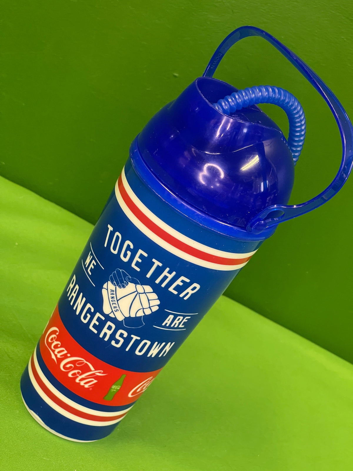 NHL New York Rangers Stadium Cup Tumbler w/Straw & Lid