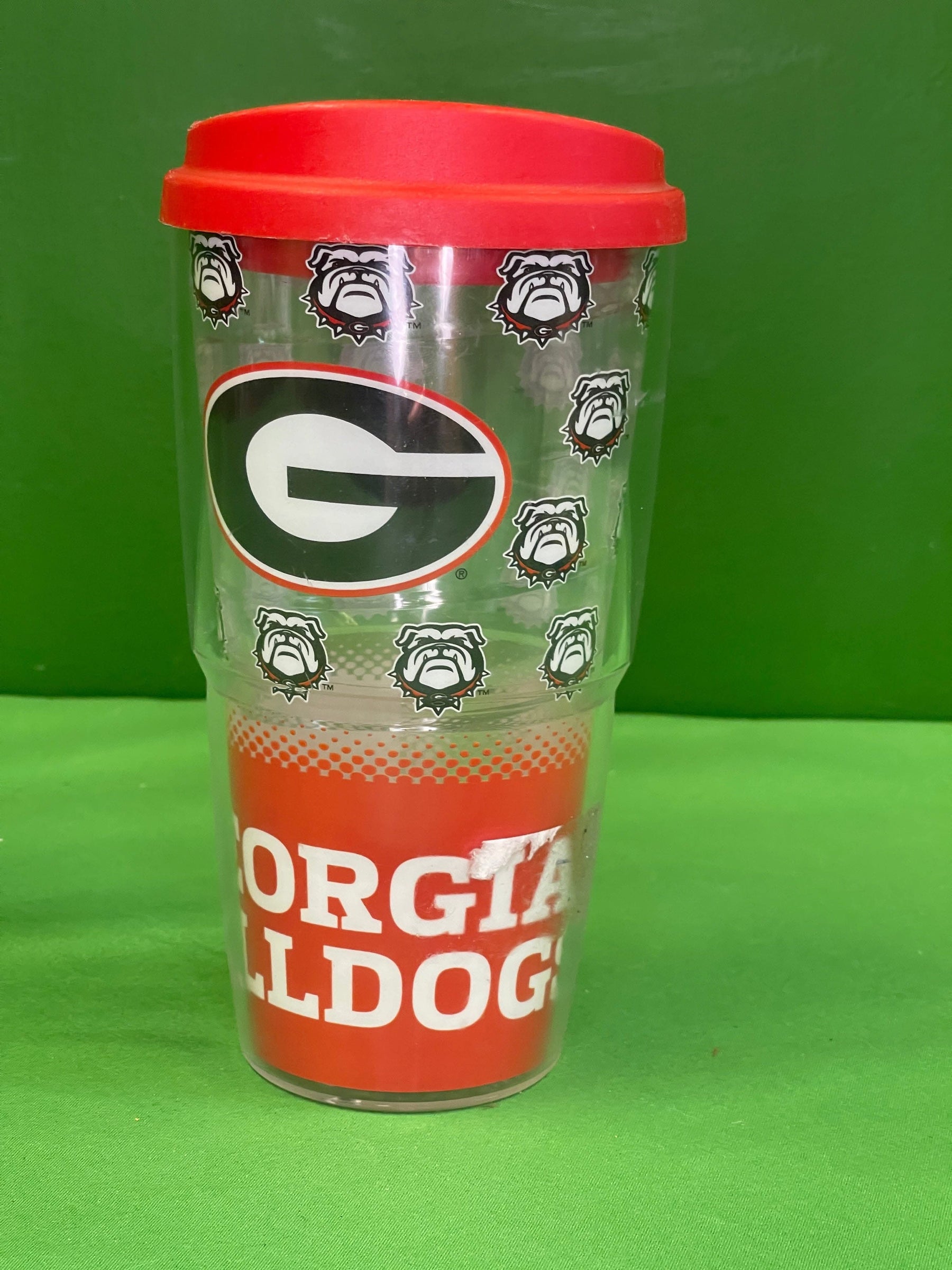 NCAA Georgia Bulldogs Double Walled Insulated Tumbler