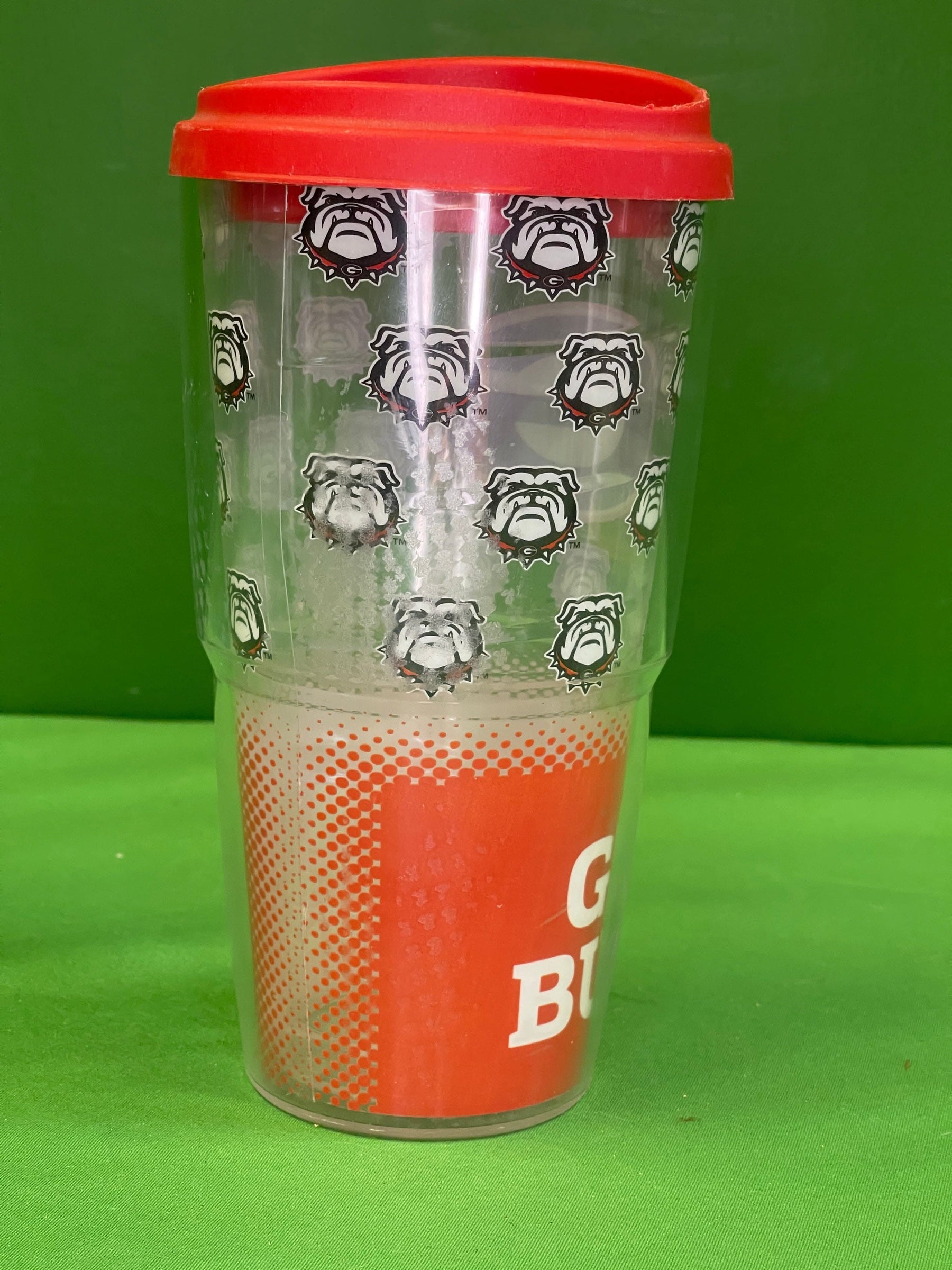 NCAA Georgia Bulldogs Double Walled Insulated Tumbler