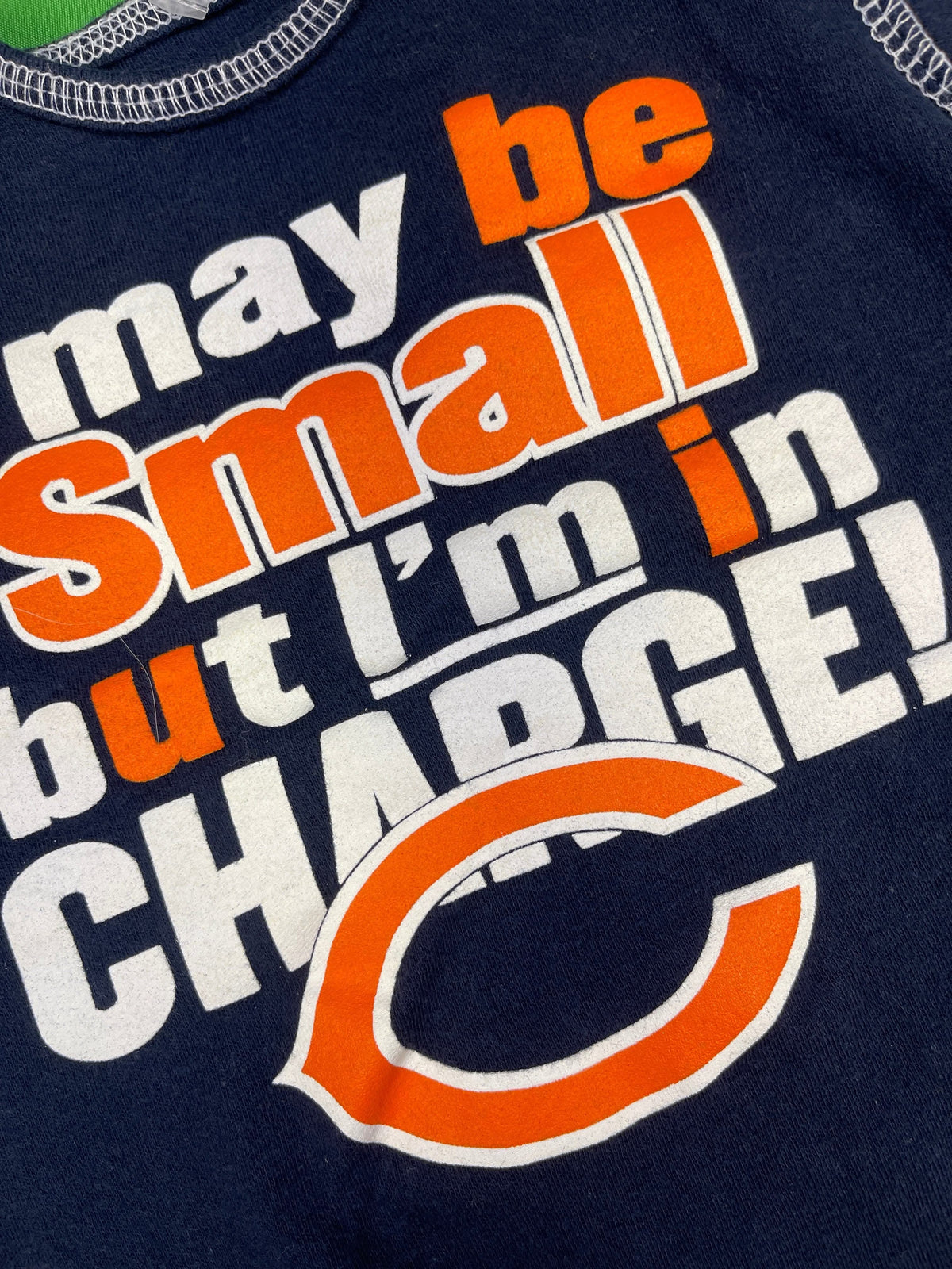 NFL Chicago Bears 100% Cotton Infant Bodysuit/Vest 6-9 Months