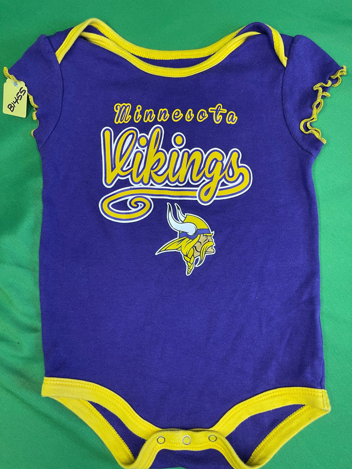 NFL Minnesota Vikings Baby Infant Vest/Bodysuit Toddler 18 Months