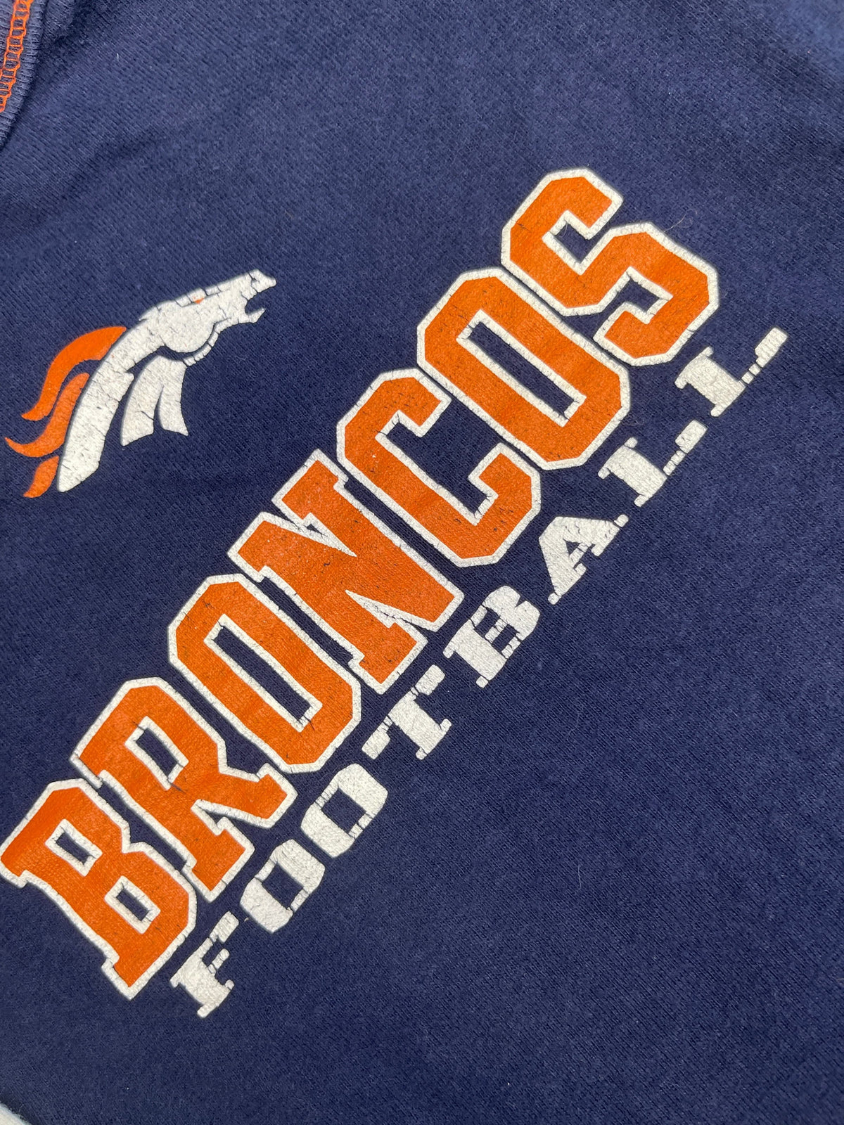 NFL Denver Broncos Double Layer L/S Bodysuit Infant Toddler 18 Months