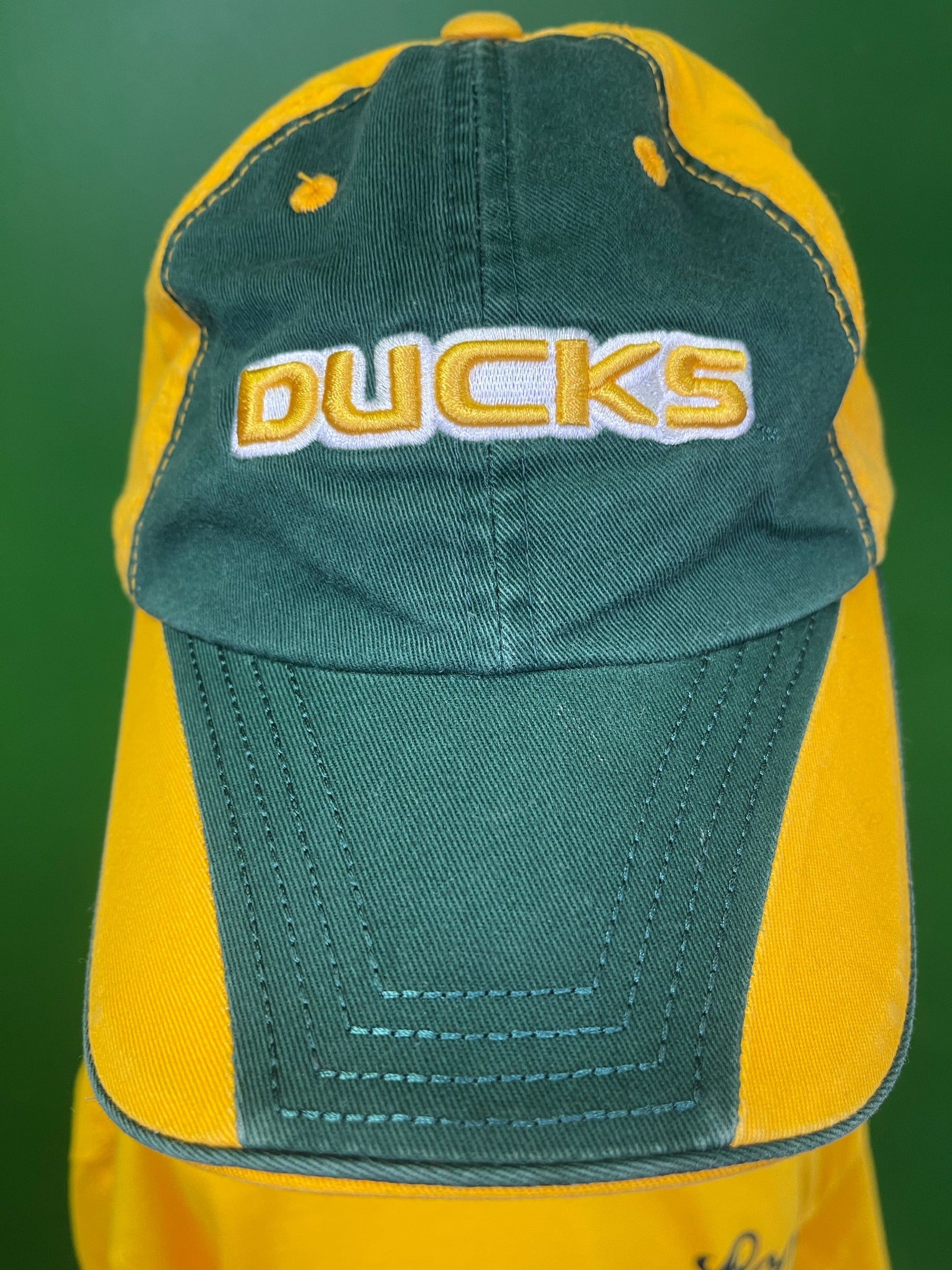 NCAA Oregon Ducks Adjustable Strapback Hat/Cap OSFM