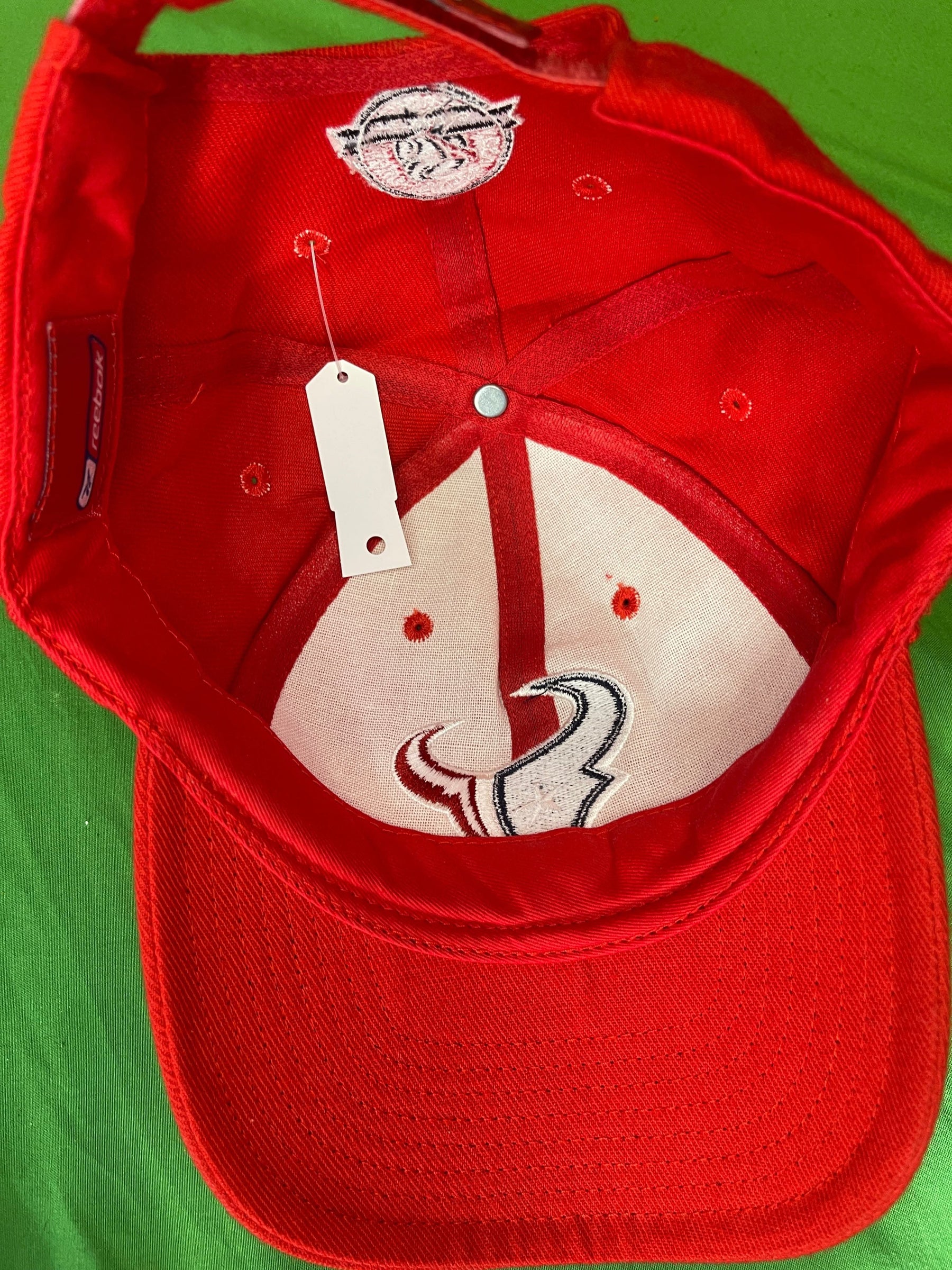 NFL Houston Texans Reebok Vintage 2002 Inaugural Season Strapback OSFM