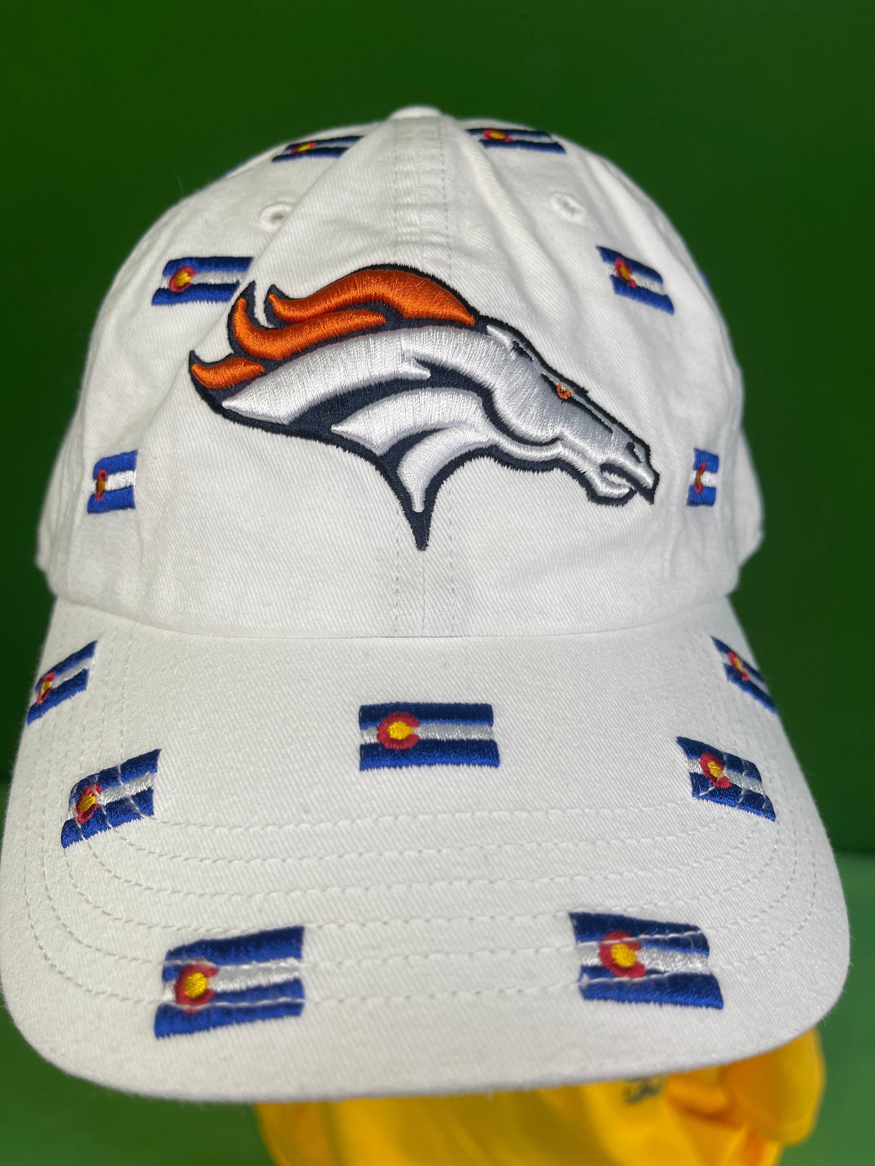 NFL Denver Broncos '47 Colorado Flag Adjustable Strapback Hat/Cap Women's OSFM NWT