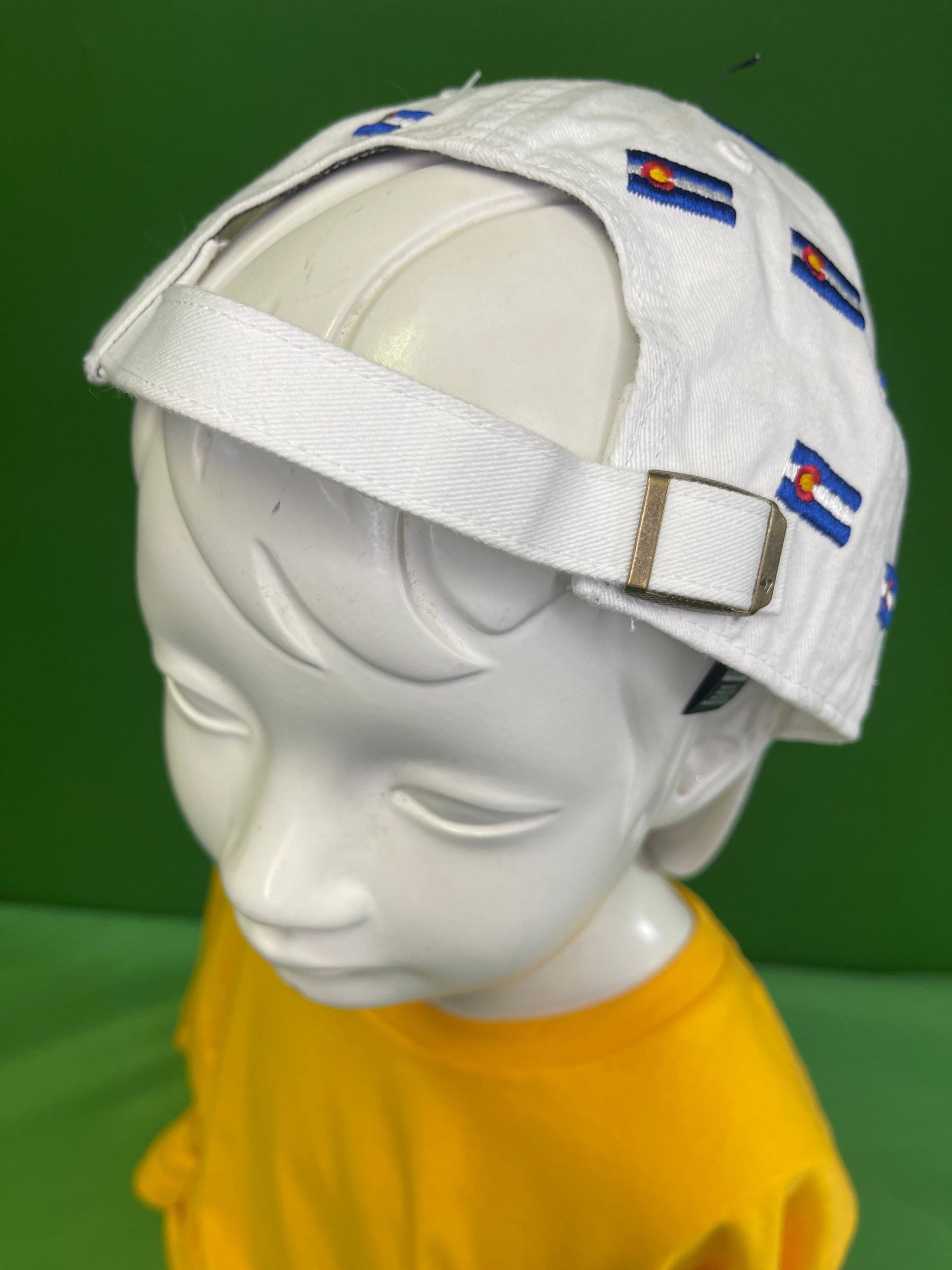 NFL Denver Broncos '47 Colorado Flag Adjustable Strapback Hat/Cap Women's OSFM NWT