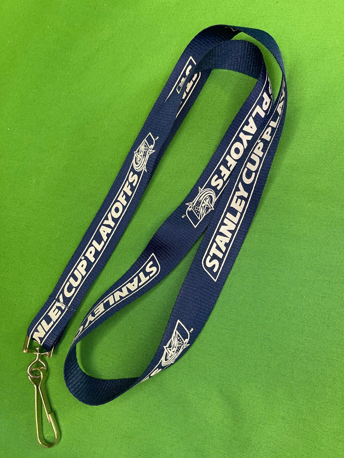 NHL Columbus Blue Jackets Stanley Cup Playoffs Lanyard