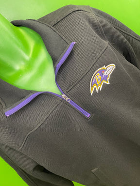 NFL Baltimore Ravens 1/2 Zip Pullover Sweater Jumper Men's X-Large