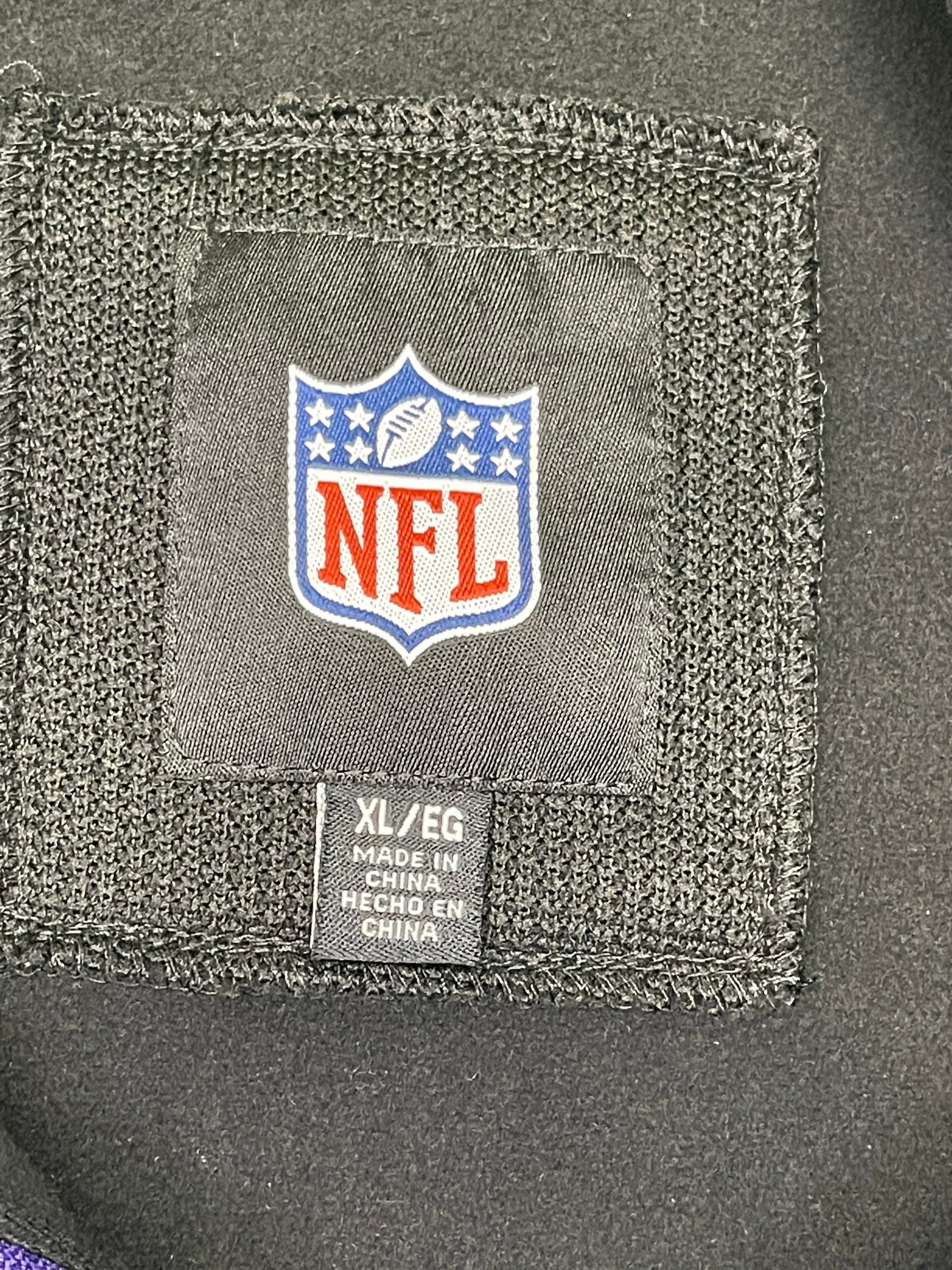 NFL Baltimore Ravens 1/2 Zip Pullover Sweater Jumper Men's X-Large