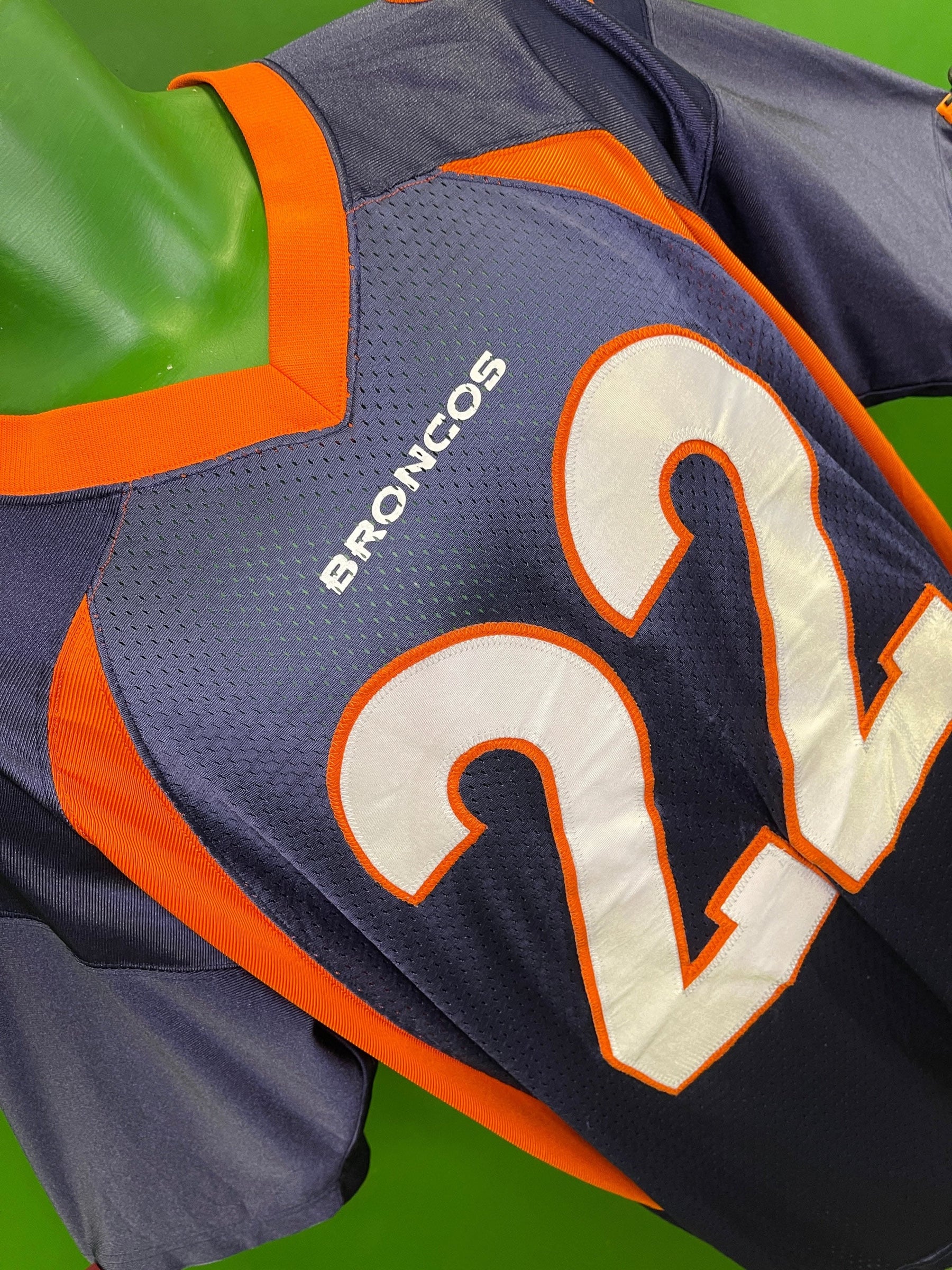 NFL Denver Broncos Olandis Gary #22 Starter Stitched Jersey Men's Large 48