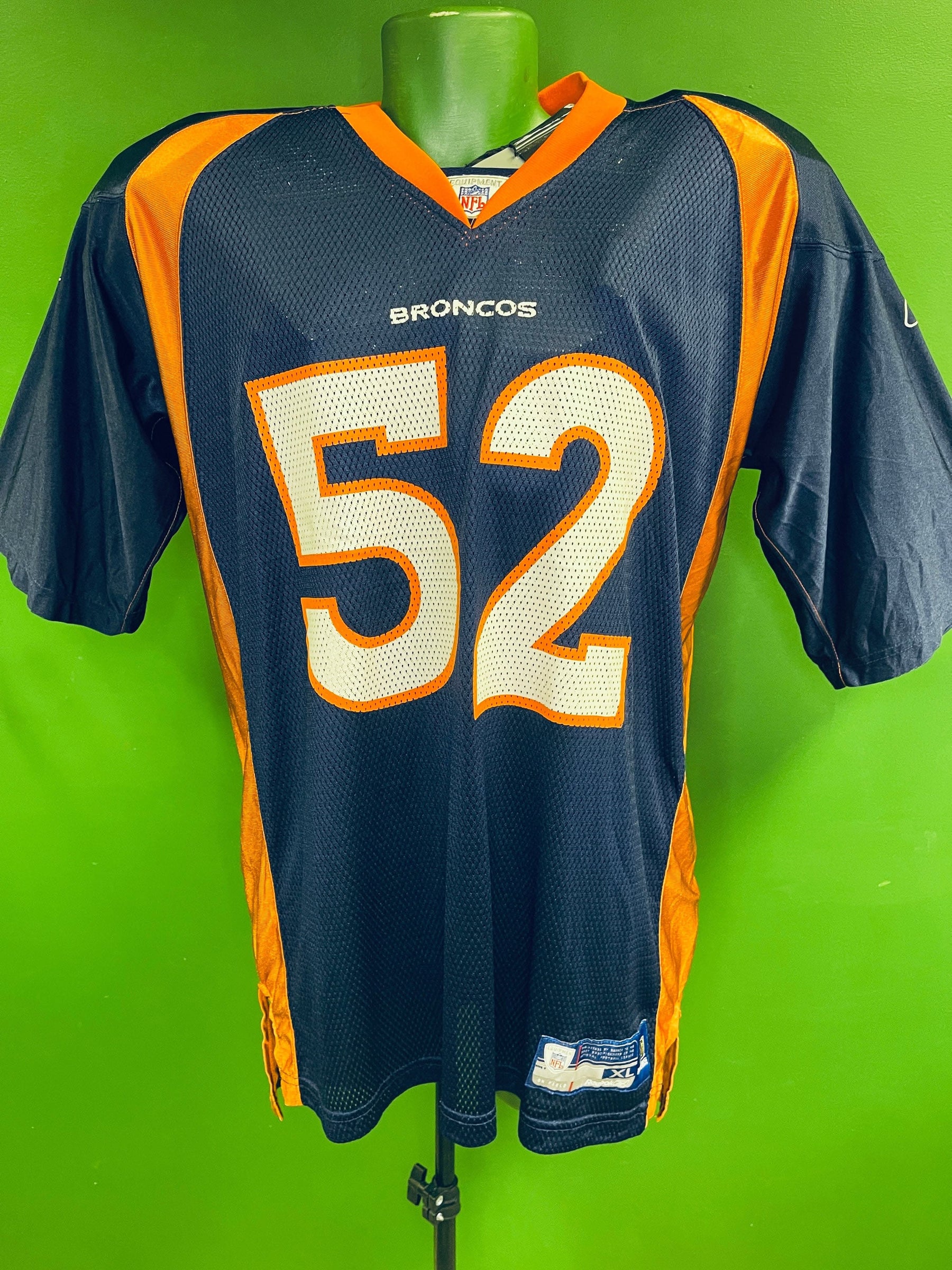 NFL Denver Broncos Ian Gold #52 Reebok Jersey Men's X-Large