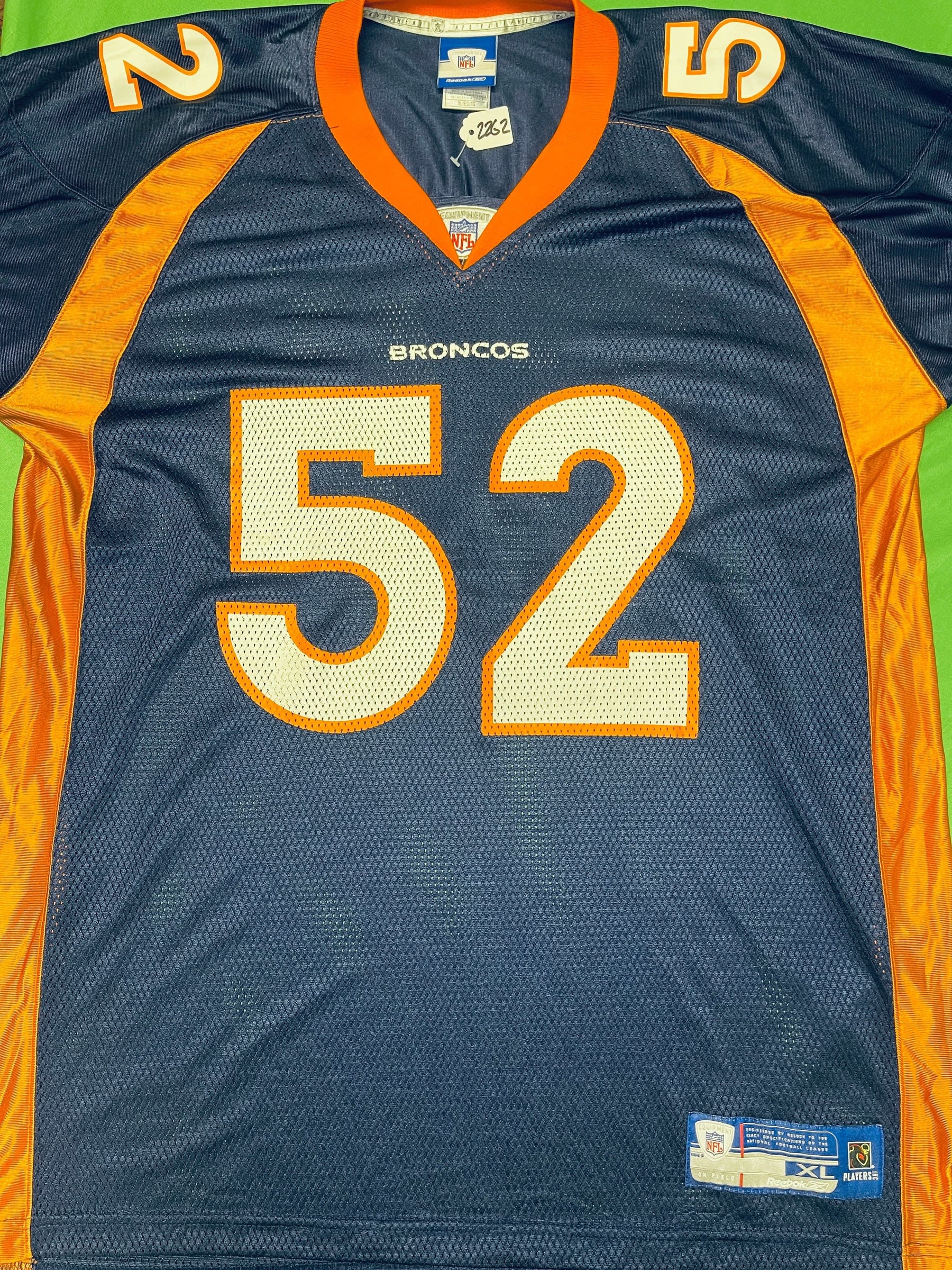 NFL Denver Broncos Ian Gold #52 Reebok Jersey Men's X-Large