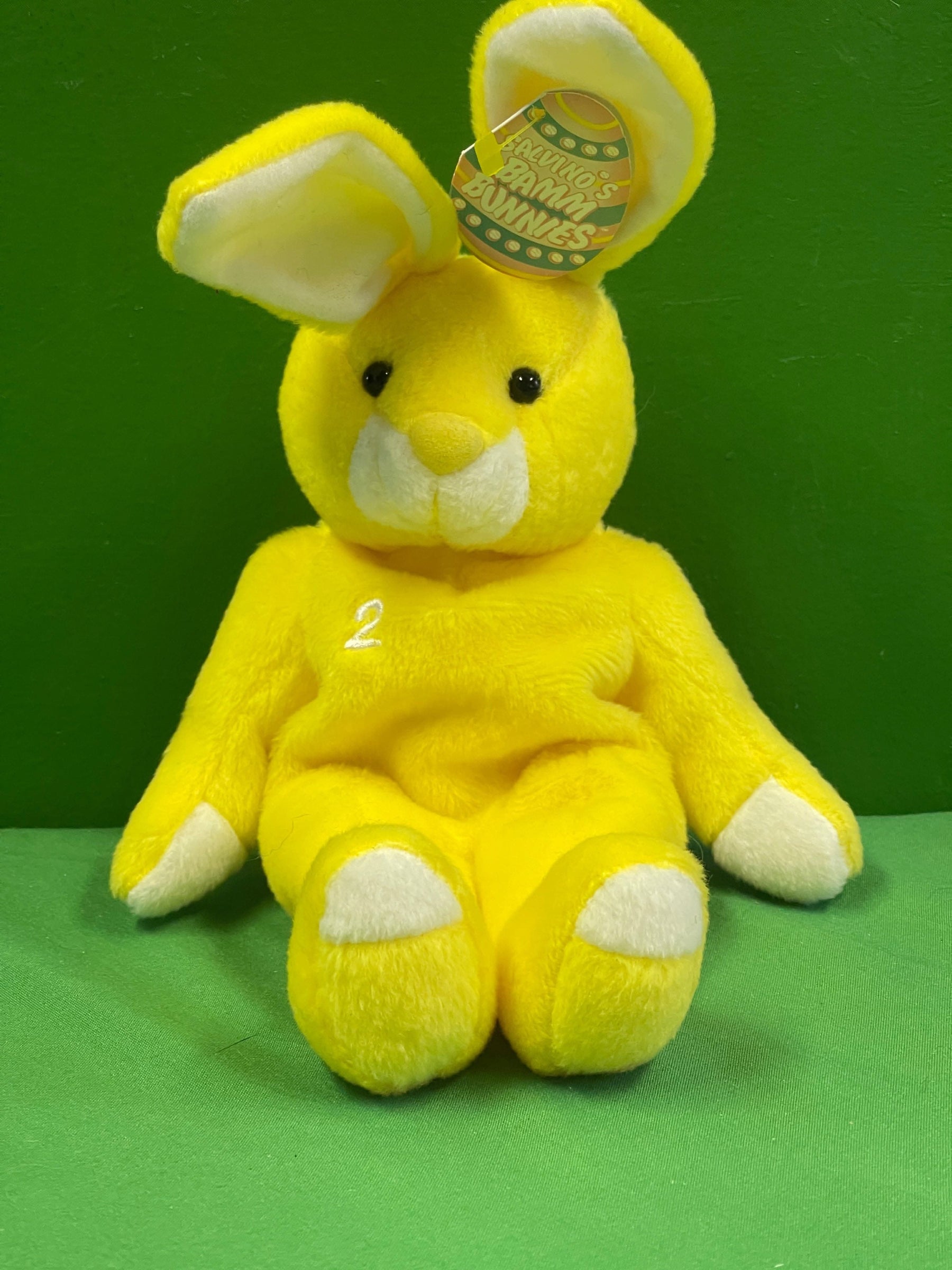 MLB New York Yankees Derek Jeter #2 Bamm Bunnies Cuddly Toy Beanie NWT