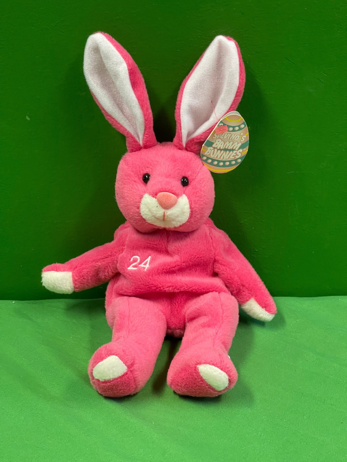 MLB Seattle Mariners Ken Griffey Jr #24 Bamm Bunnies Cuddly Toy Beanie NWT