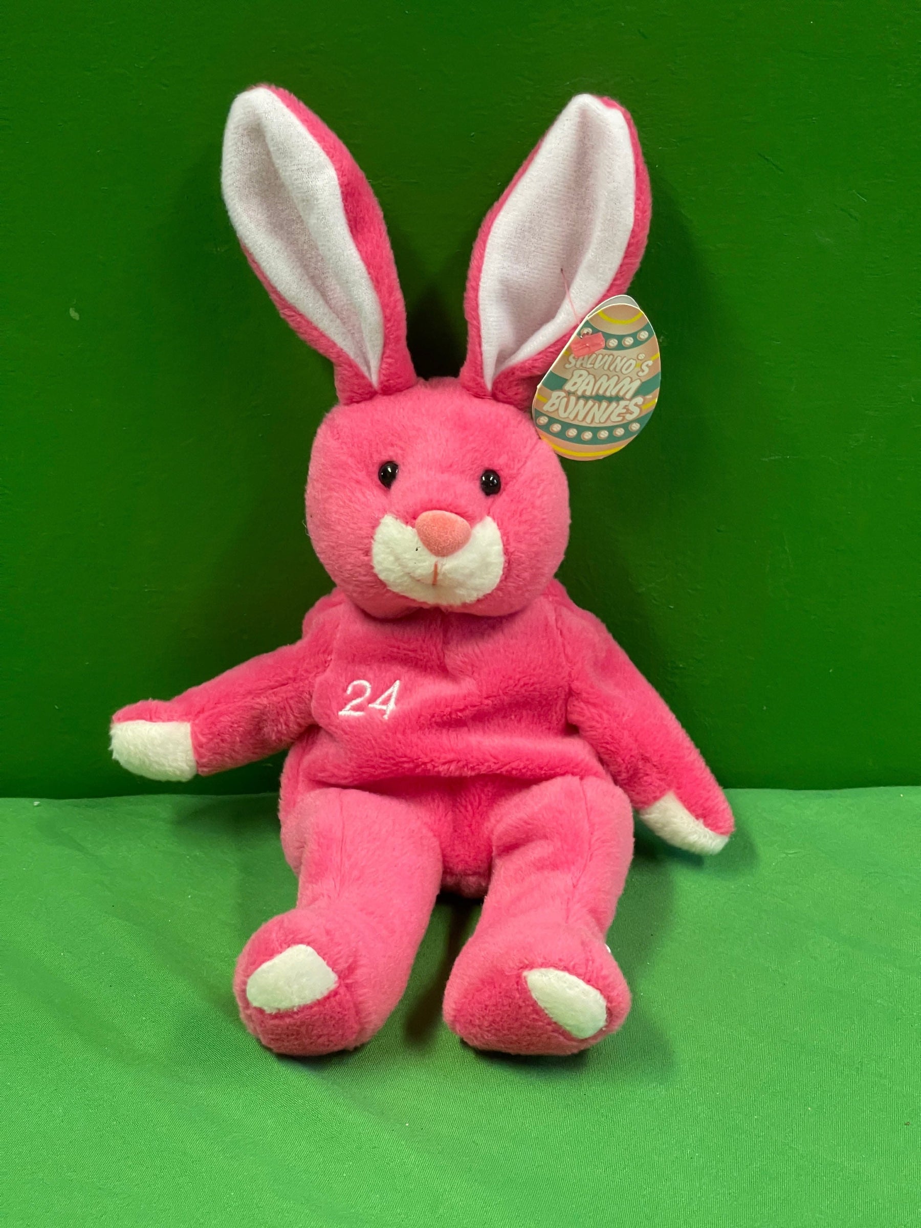 MLB Seattle Mariners Ken Griffey Jr #24 Bamm Bunnies Cuddly Toy Beanie NWT