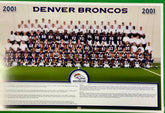 NFL Denver Broncos 12" x 18" 2001 Team Photo