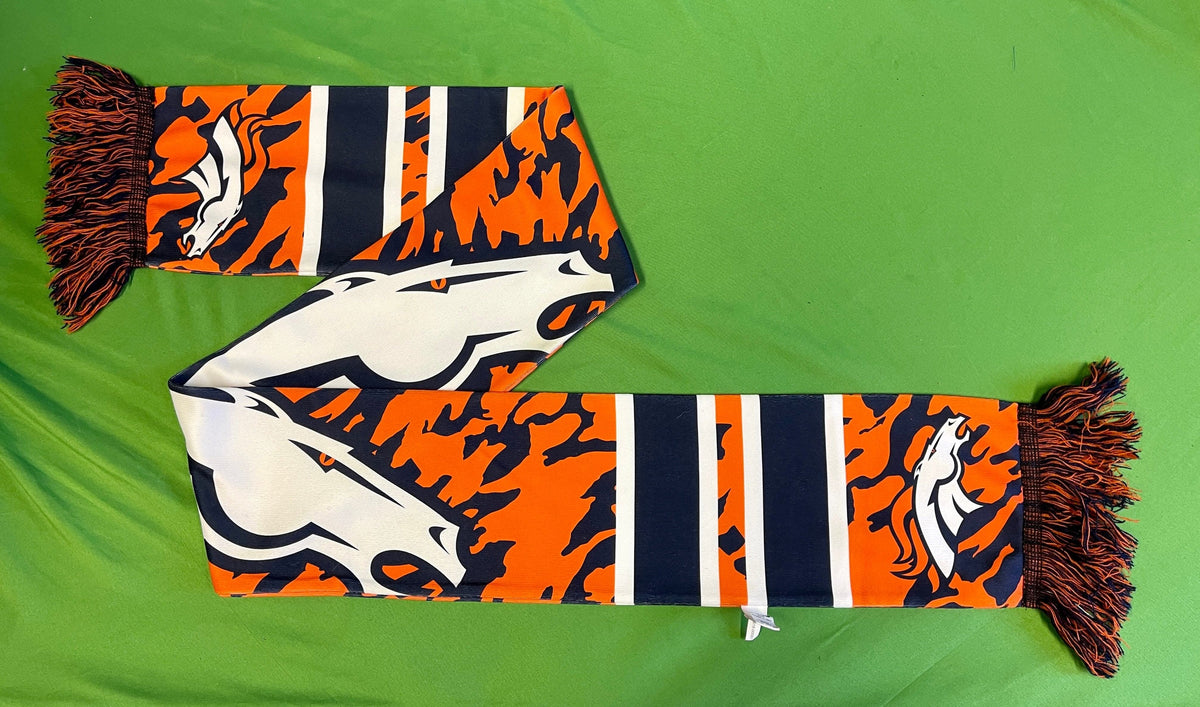 NFL Denver Broncos FOCO Smart Reversible Scarf w/ Fringe