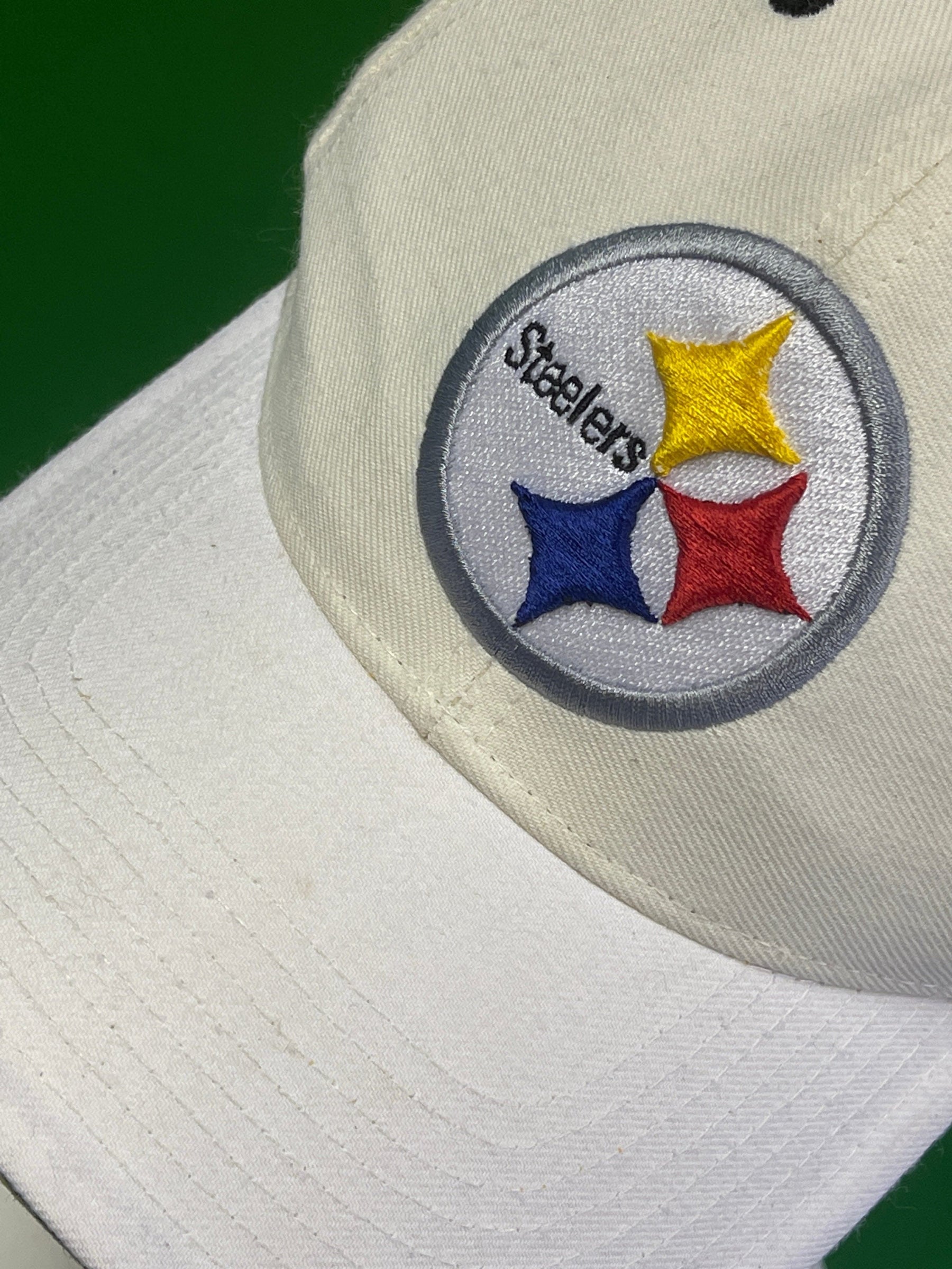 NFL Pittsburgh Steelers '47 Vintage White Fitted Hat/Cap Size 7-1/8