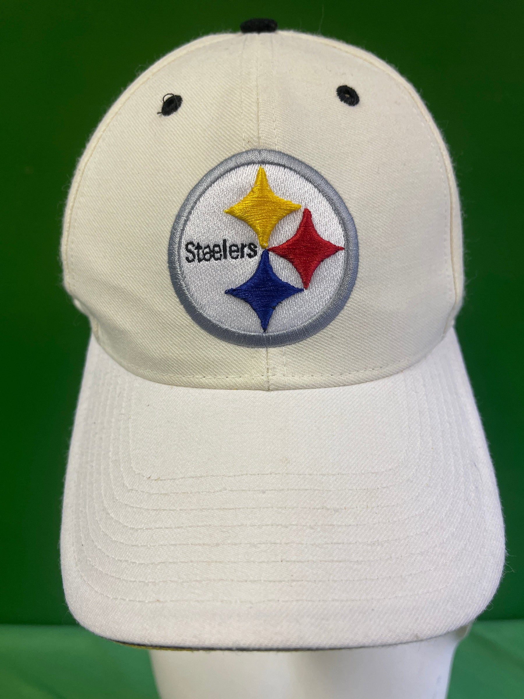 NFL Pittsburgh Steelers '47 Vintage White Fitted Hat/Cap Size 7-1/8