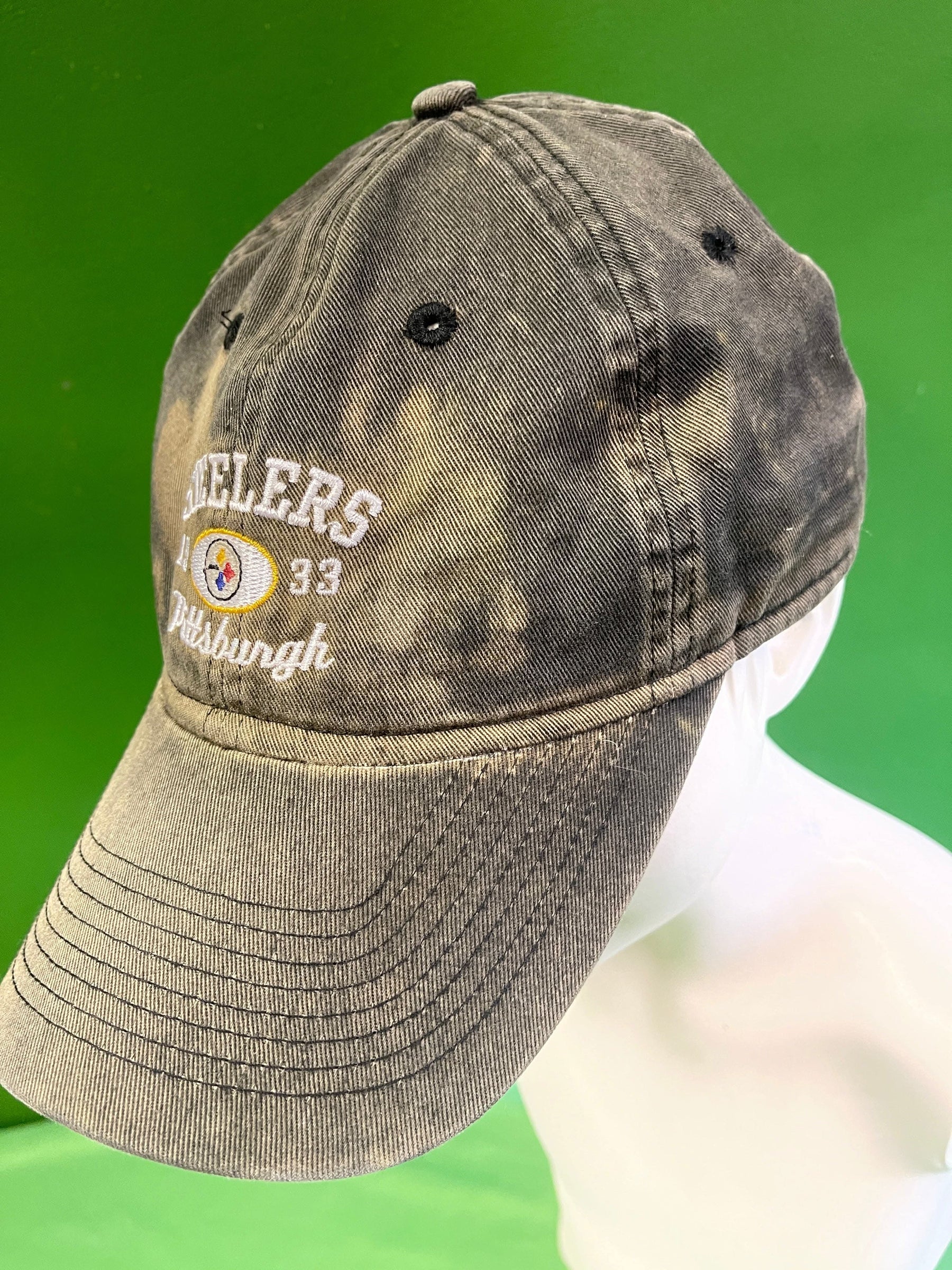 NFL Pittsburgh Steelers Reebok Vintage Strapback Hat/Cap OSFM