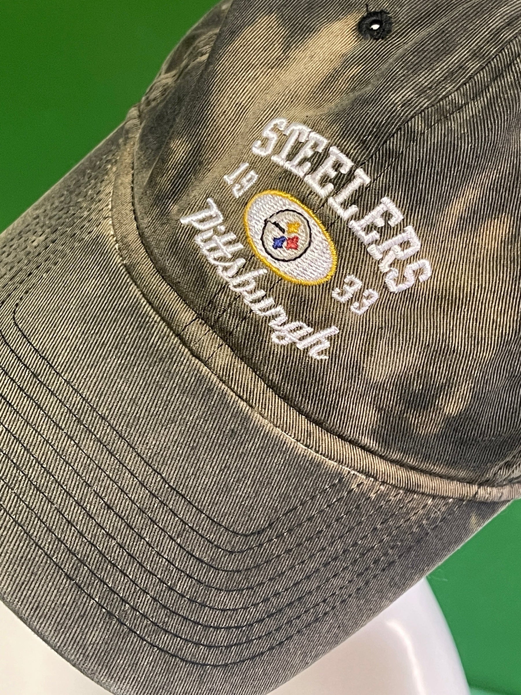 NFL Pittsburgh Steelers Reebok Vintage Strapback Hat/Cap OSFM