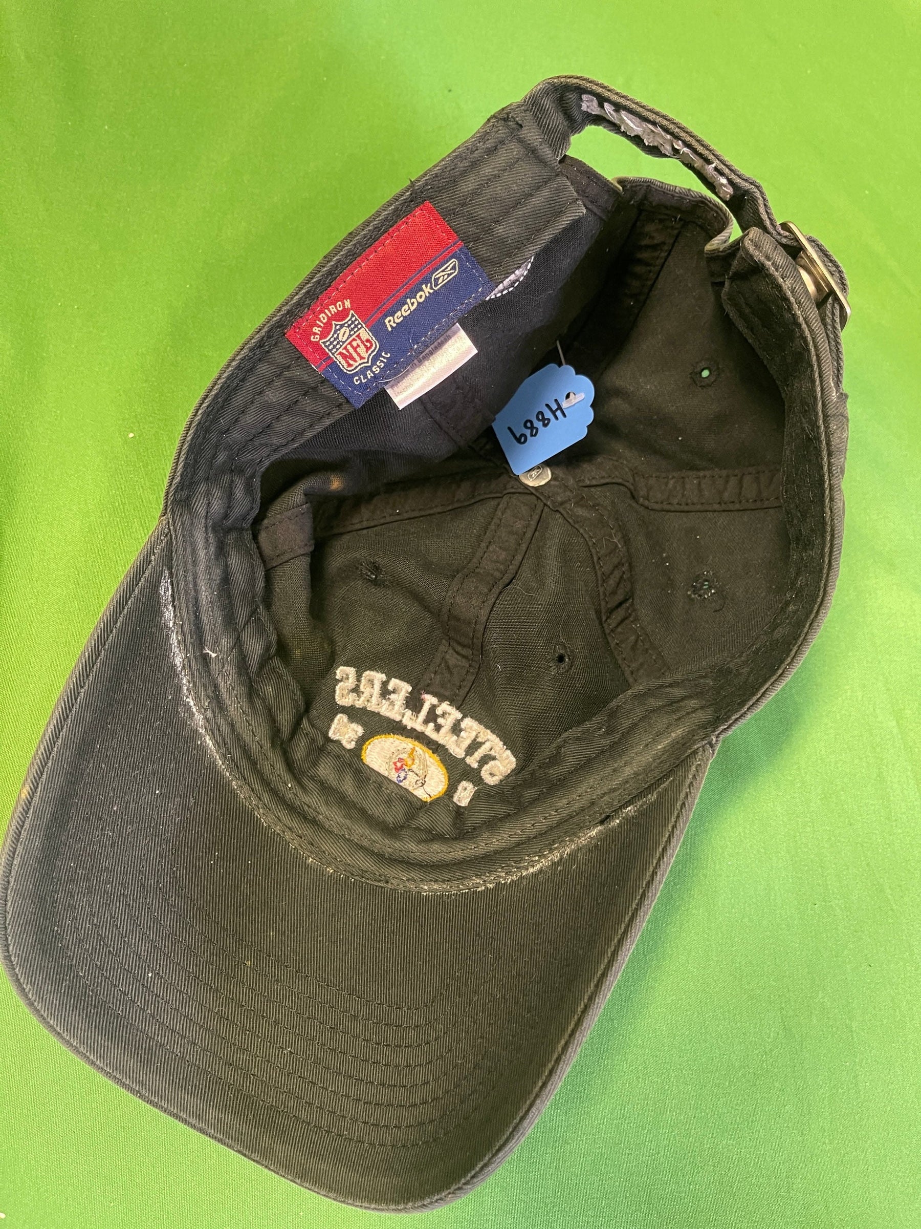 NFL Pittsburgh Steelers Reebok Vintage Strapback Hat/Cap OSFM