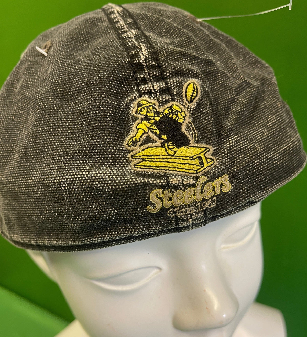 NFL Pittsburgh Steelers Reebok Distressed Vintage Hat/Cap Medium/Large