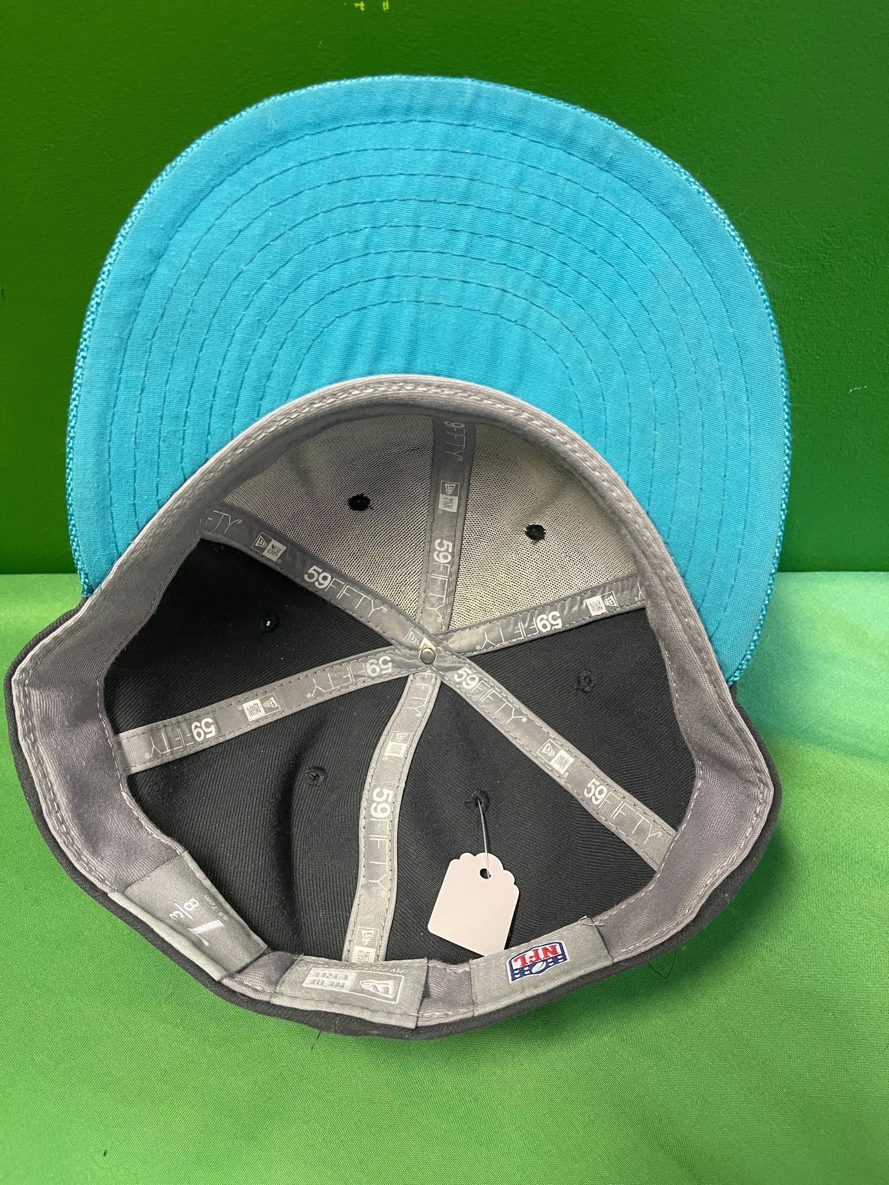 NFL Miami Dolphins New Era 59Fifty Fitted Hat/Cap Size 7-3/8