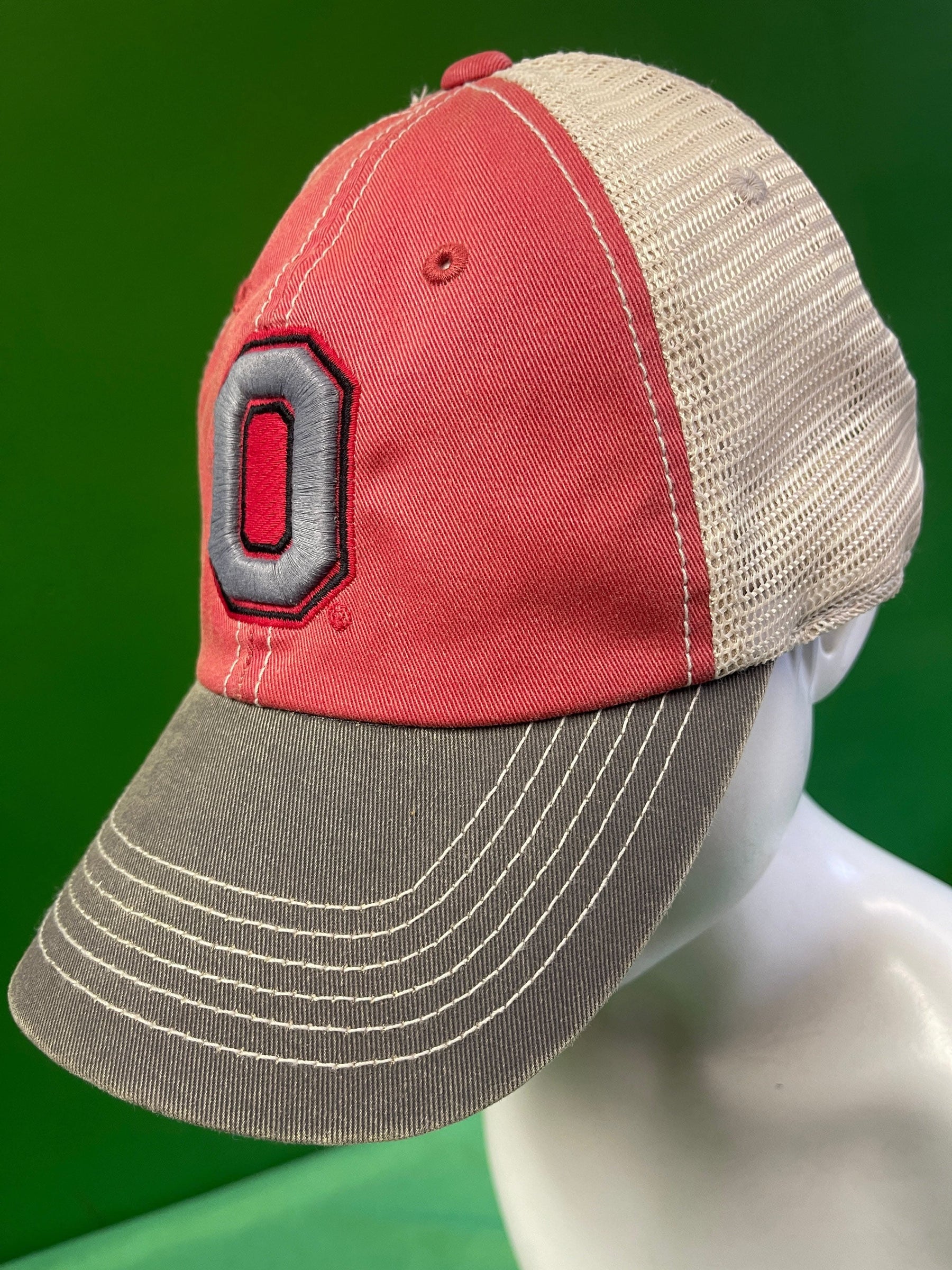 NCAA Ohio State Buckeyes Mesh Snapback Hat/Cap OSFM