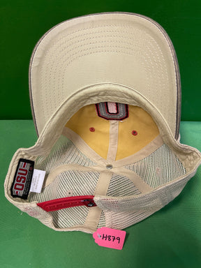 NCAA Ohio State Buckeyes Mesh Snapback Hat/Cap OSFM