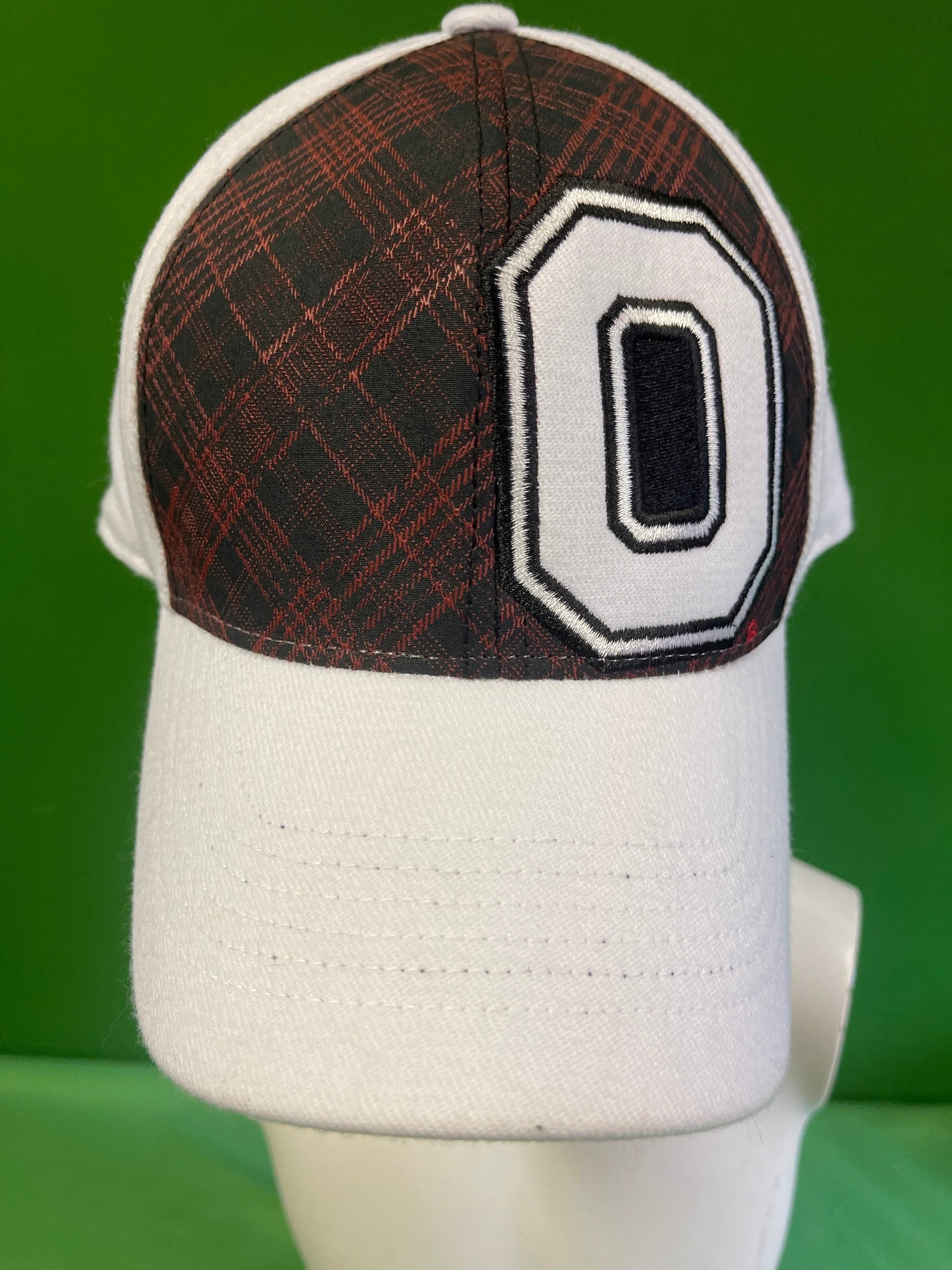 NCAA Ohio State Buckeyes Plaid Hat/Cap Large/X-Large
