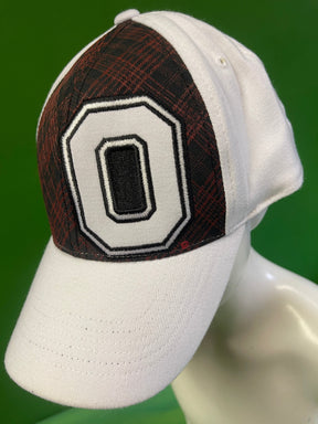 NCAA Ohio State Buckeyes Plaid Hat/Cap Large/X-Large