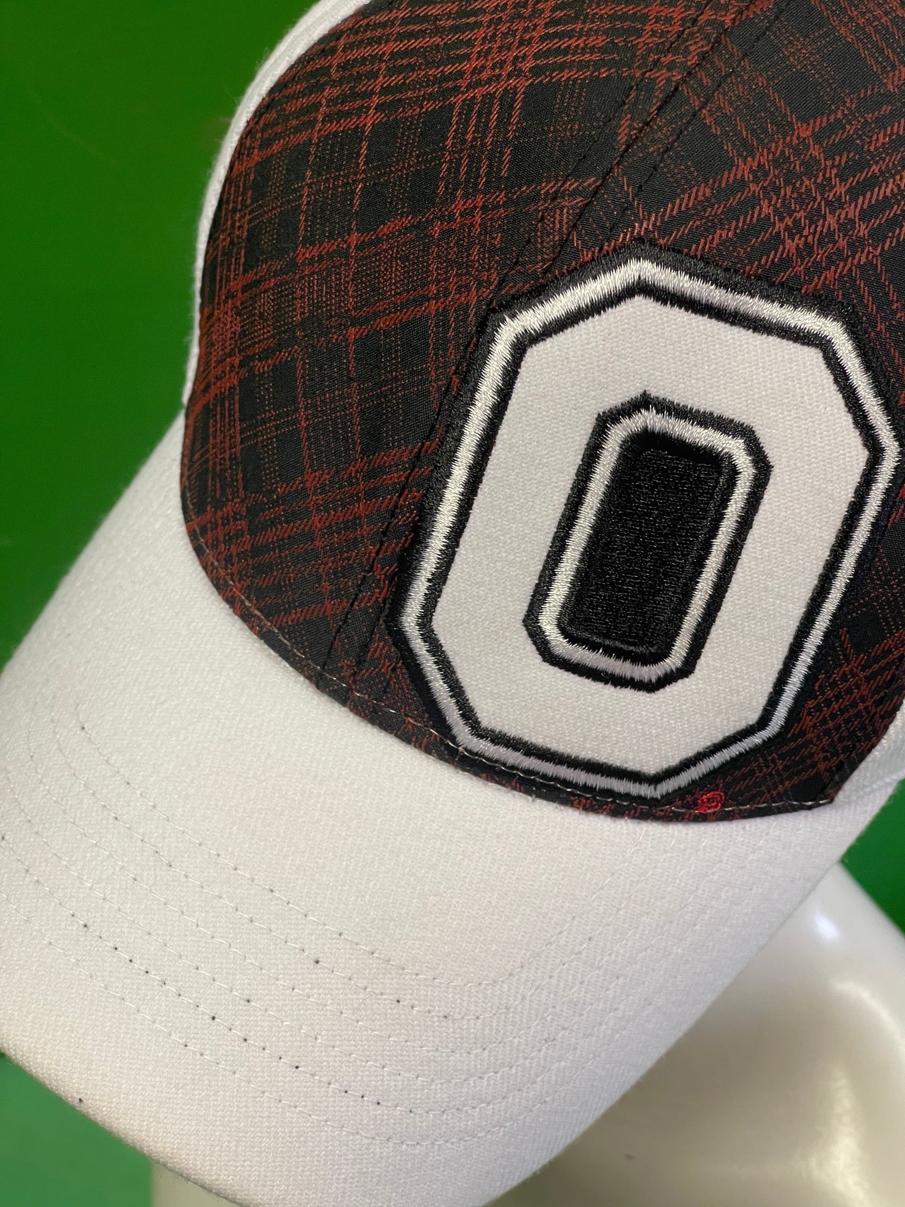 NCAA Ohio State Buckeyes Plaid Hat/Cap Large/X-Large