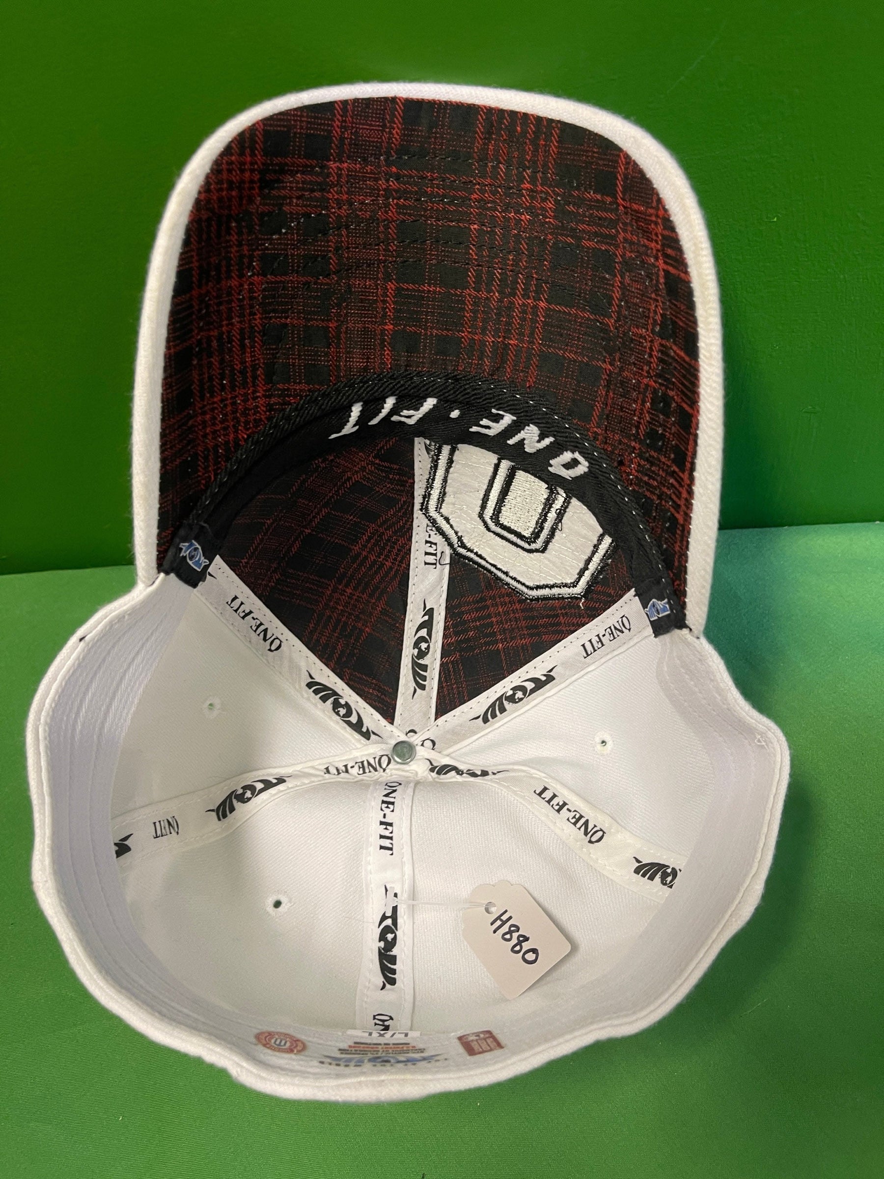 NCAA Ohio State Buckeyes Plaid Hat/Cap Large/X-Large