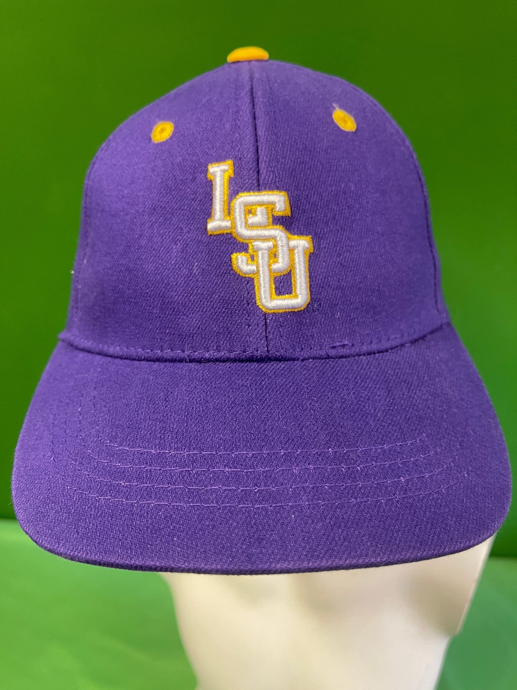 NCAA Louisiana State LSU Tigers Stretch Fit Hat/Cap Youth OSFM