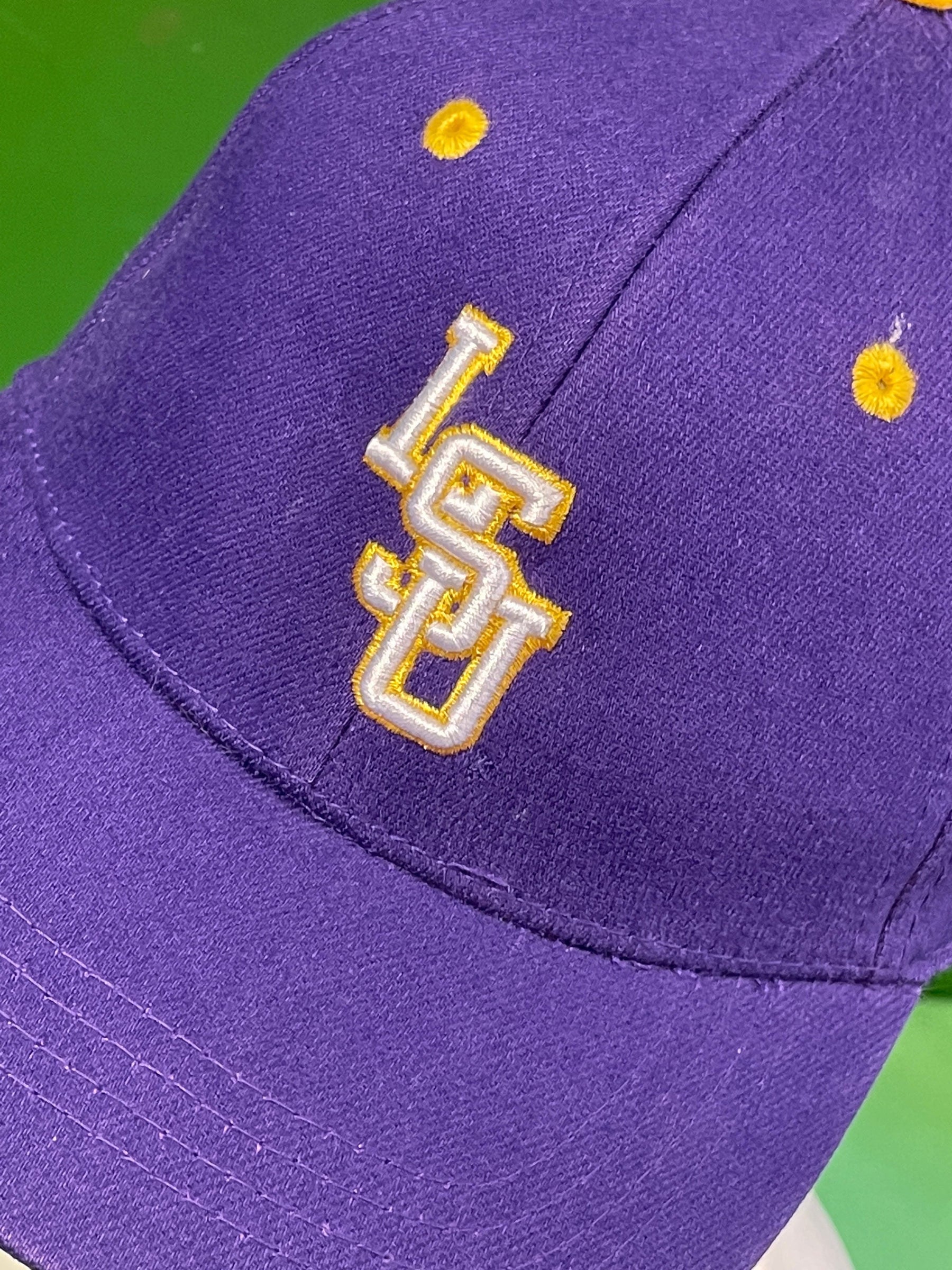 NCAA Louisiana State LSU Tigers Stretch Fit Hat/Cap Youth OSFM