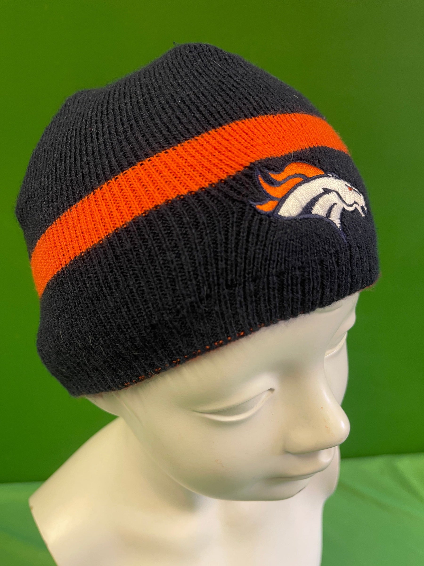 NFL Denver Broncos Acrylic Beanie Woolly Hat Youth Kids' OSFM