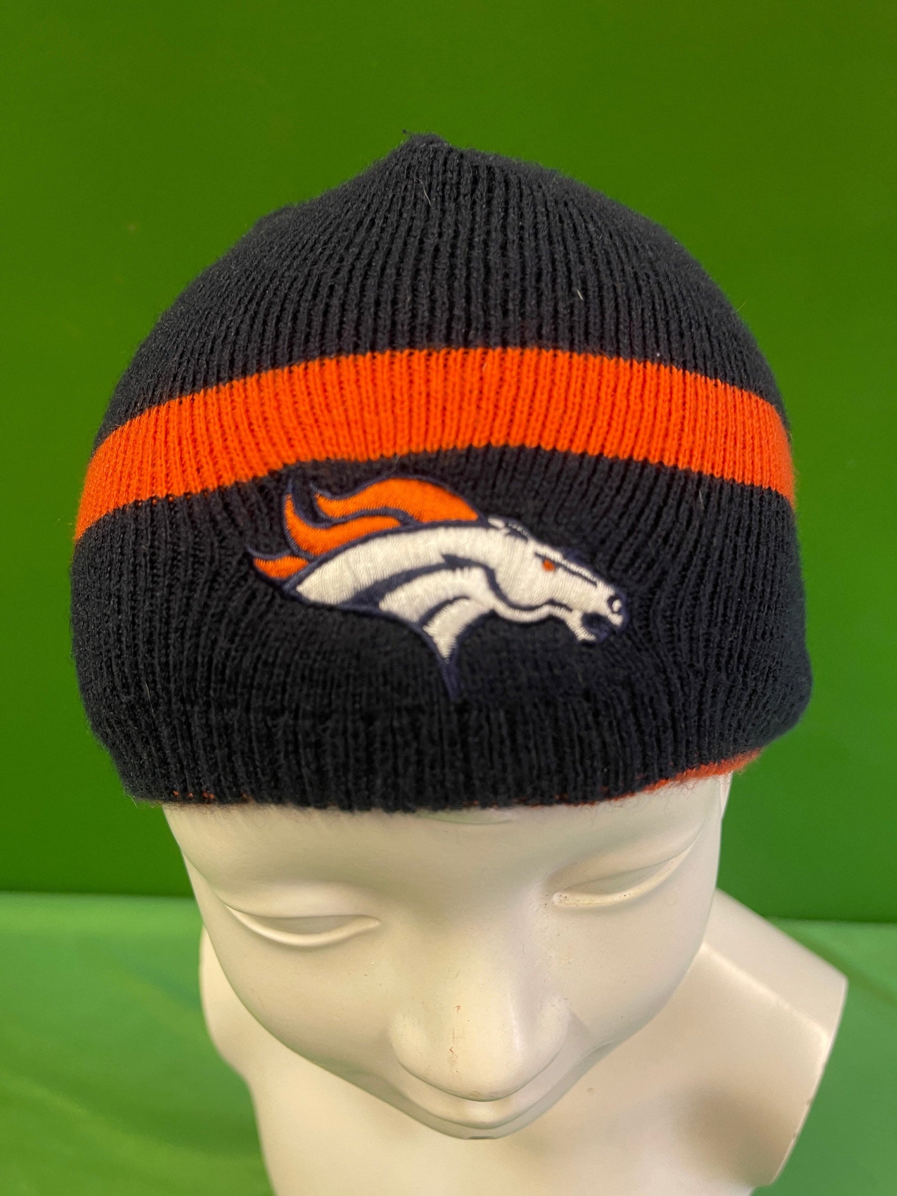 NFL Denver Broncos Acrylic Beanie Woolly Hat Youth Kids' OSFM
