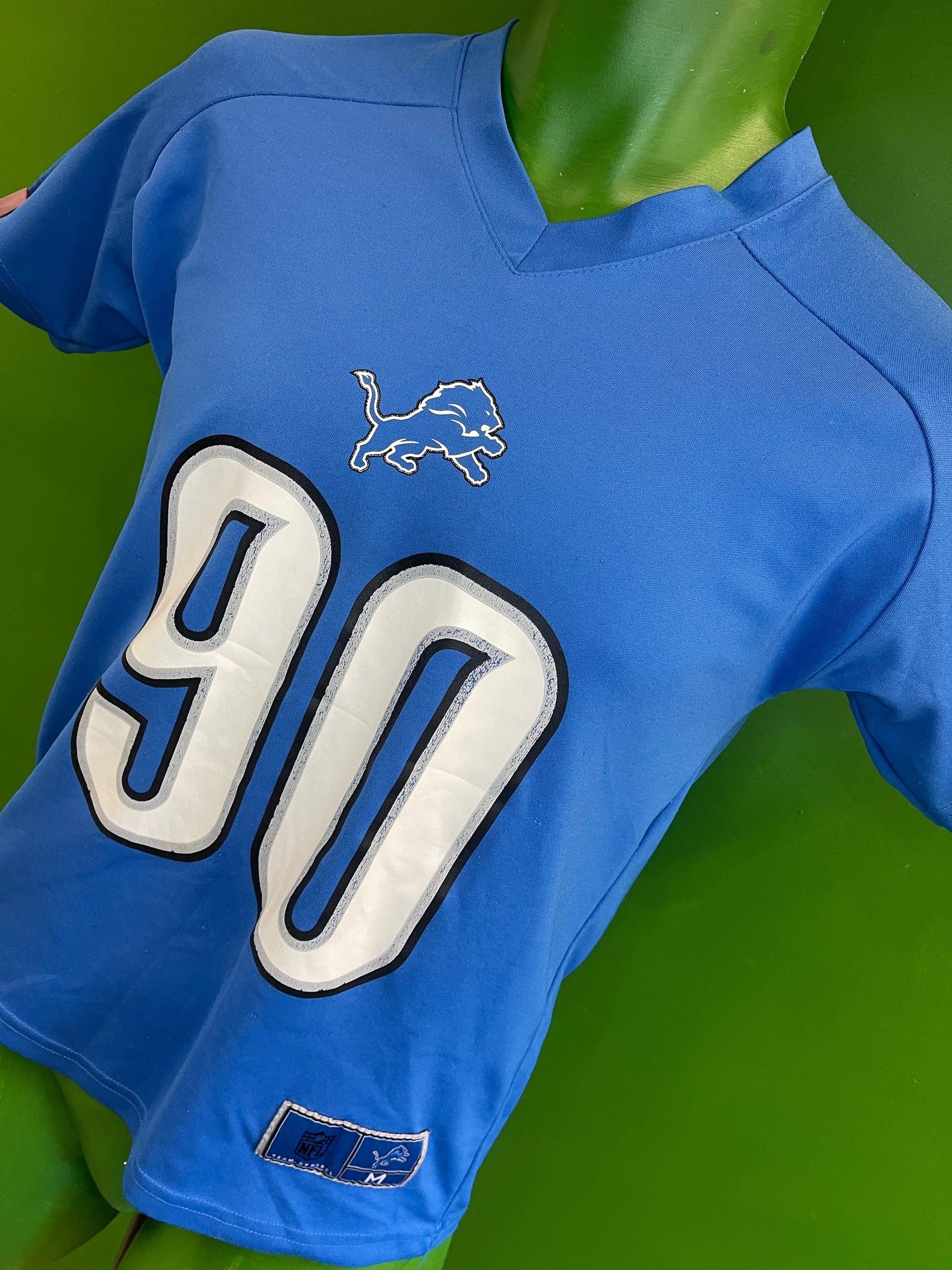 NFL Detroit Lions Ndamukong Suh #90 Jersey Youth Medium