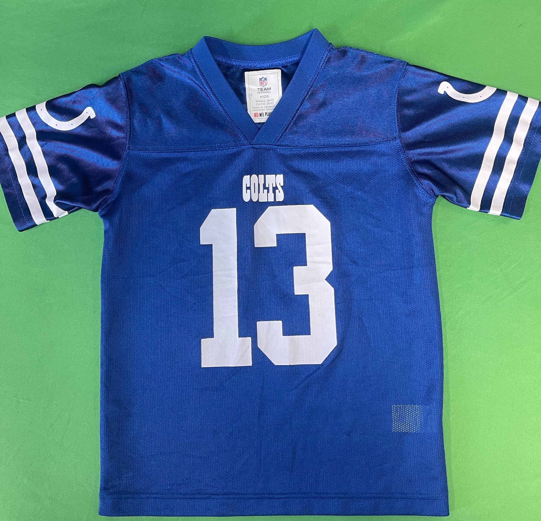 NFL Indianapolis Colts TY Hilton #13 Blue Jersey Youth Small 6-7