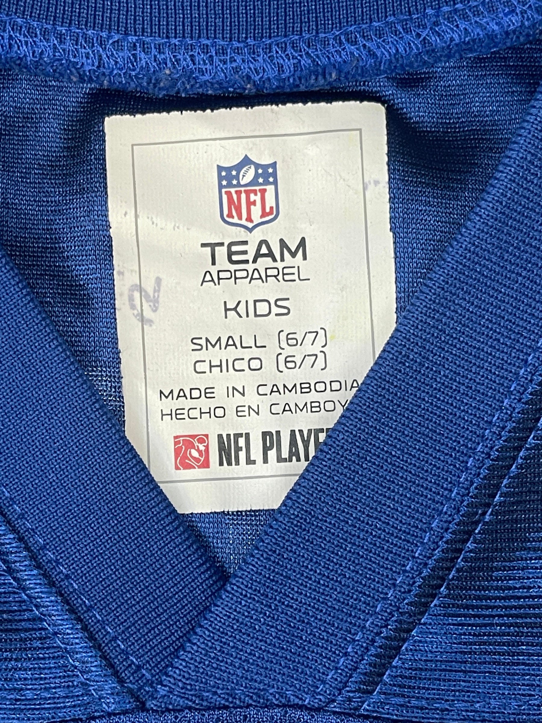NFL Indianapolis Colts TY Hilton #13 Blue Jersey Youth Small 6-7