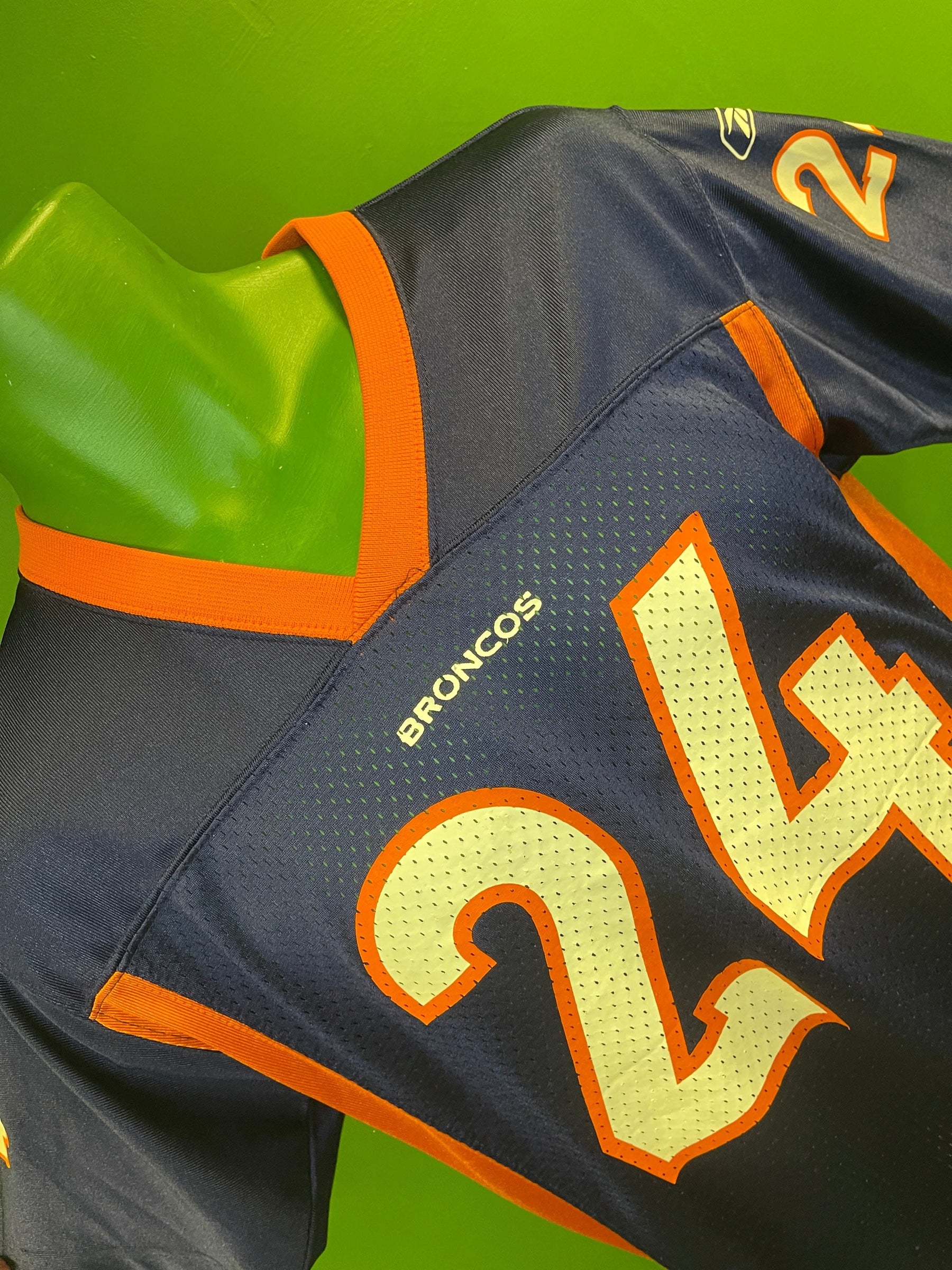 NFL Denver Broncos Champ Bailey #24 Jersey Youth Large 14-16
