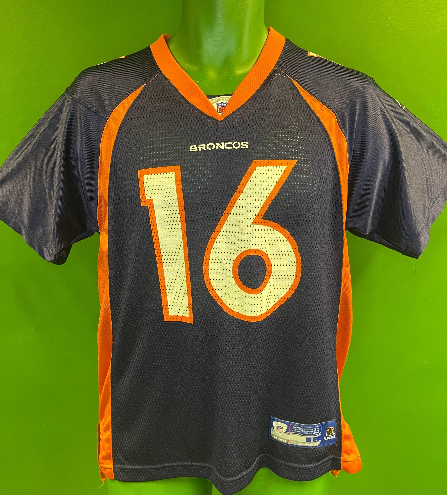 NFL Denver Broncos Jake Plummer #16 Jersey Youth Large 14-16