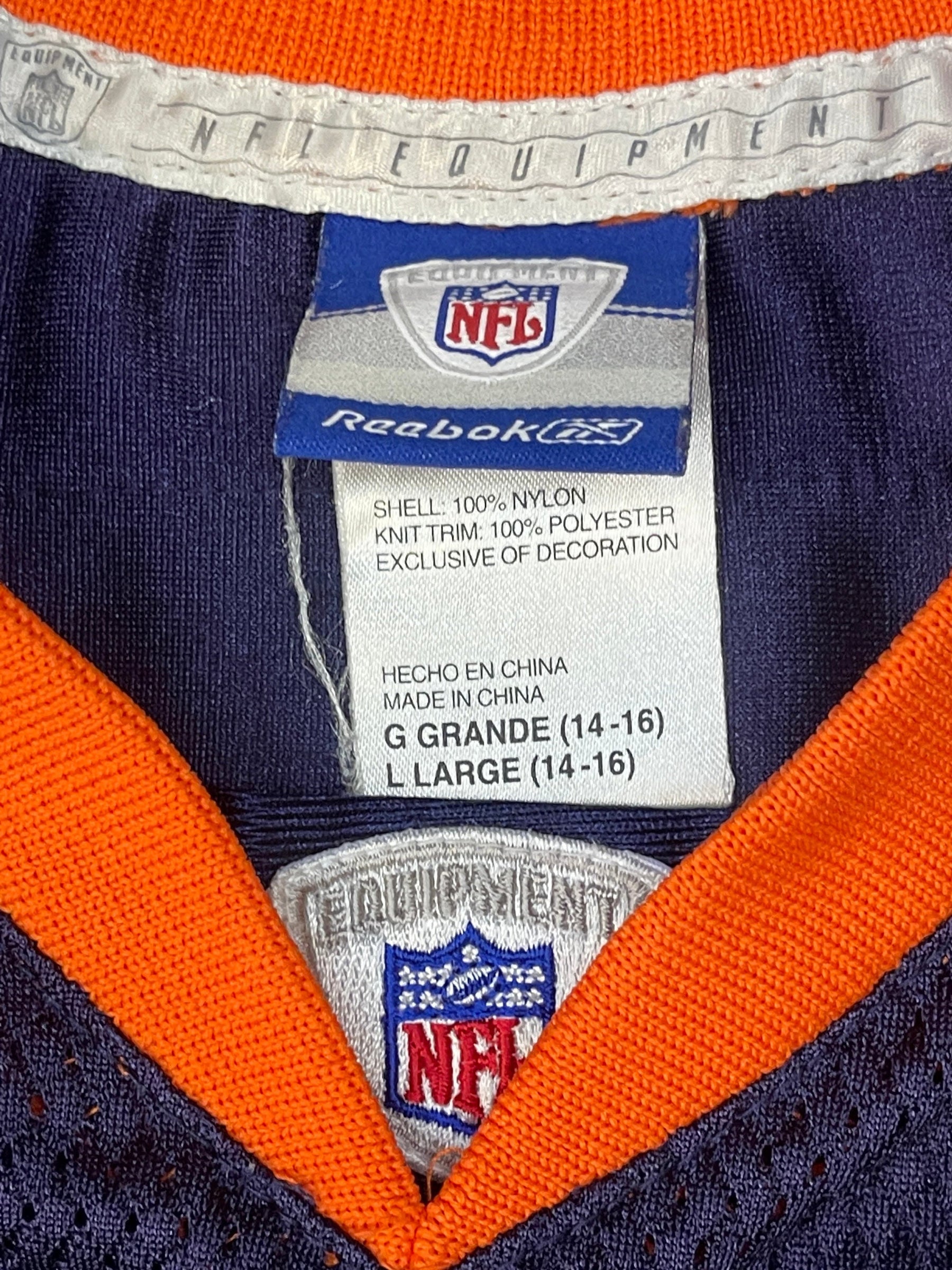 NFL Denver Broncos Jake Plummer #16 Jersey Youth Large 14-16