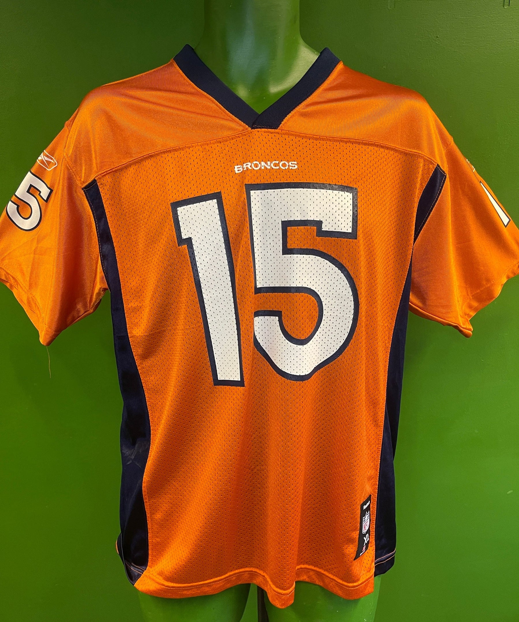NFL Denver Broncos Brandon Marshall #15 Orange Jersey Youth X-Large 18-20