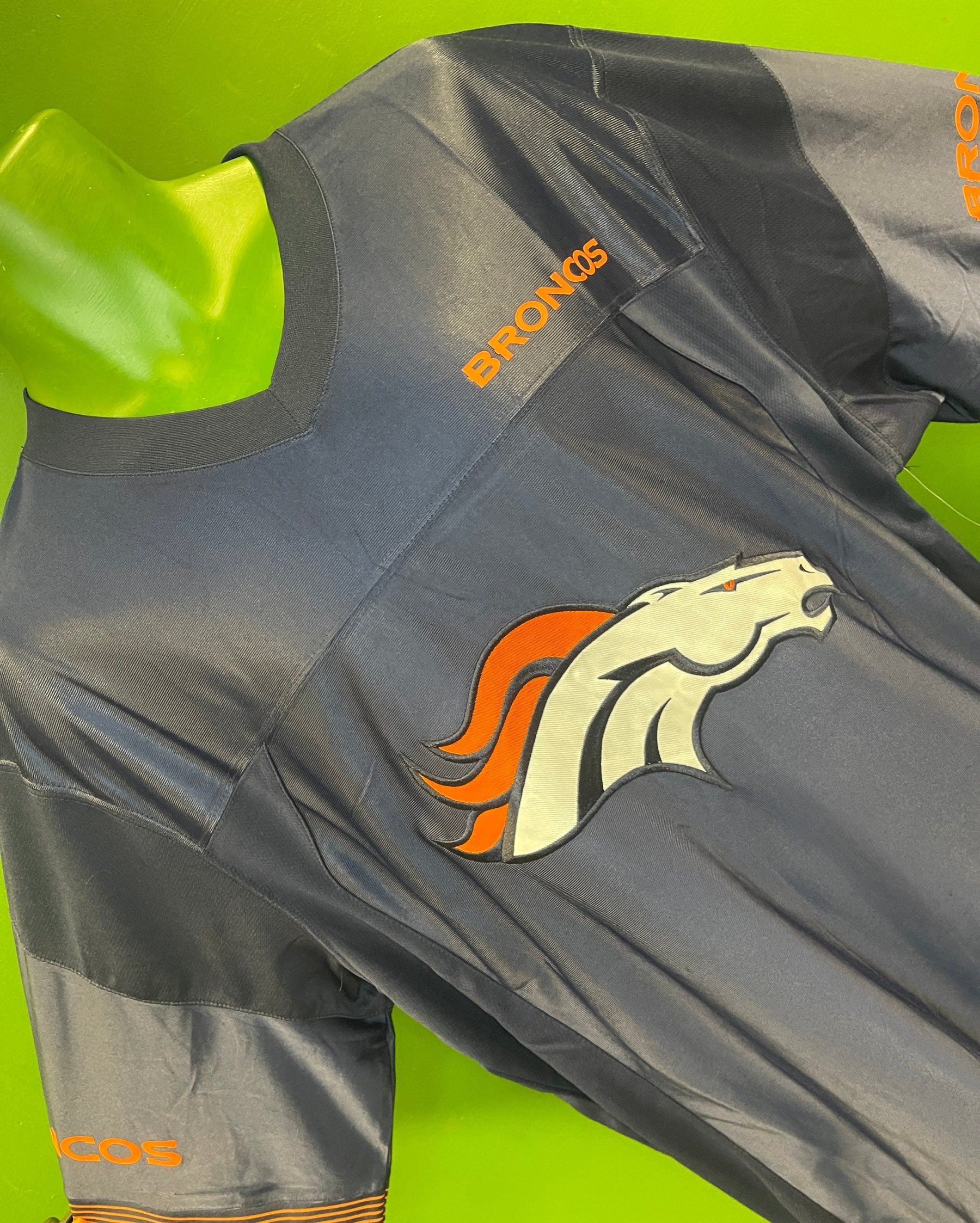 NFL Denver Broncos Logo Jersey Top Men's X-Large NWT