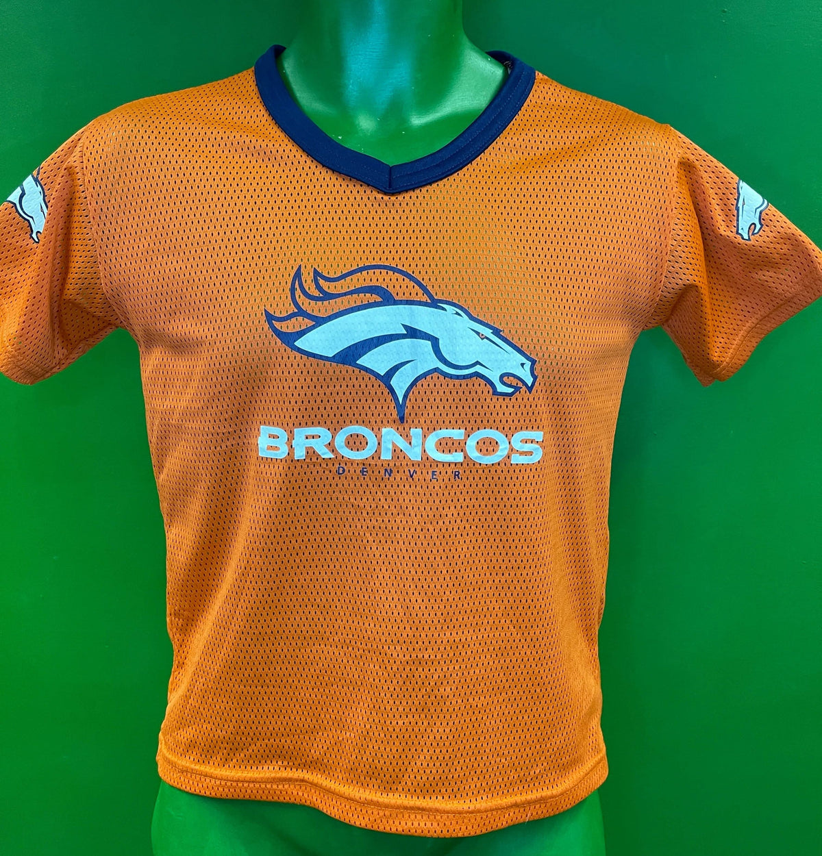 NFL Denver Broncos Franklin Logo Jersey Youth Medium