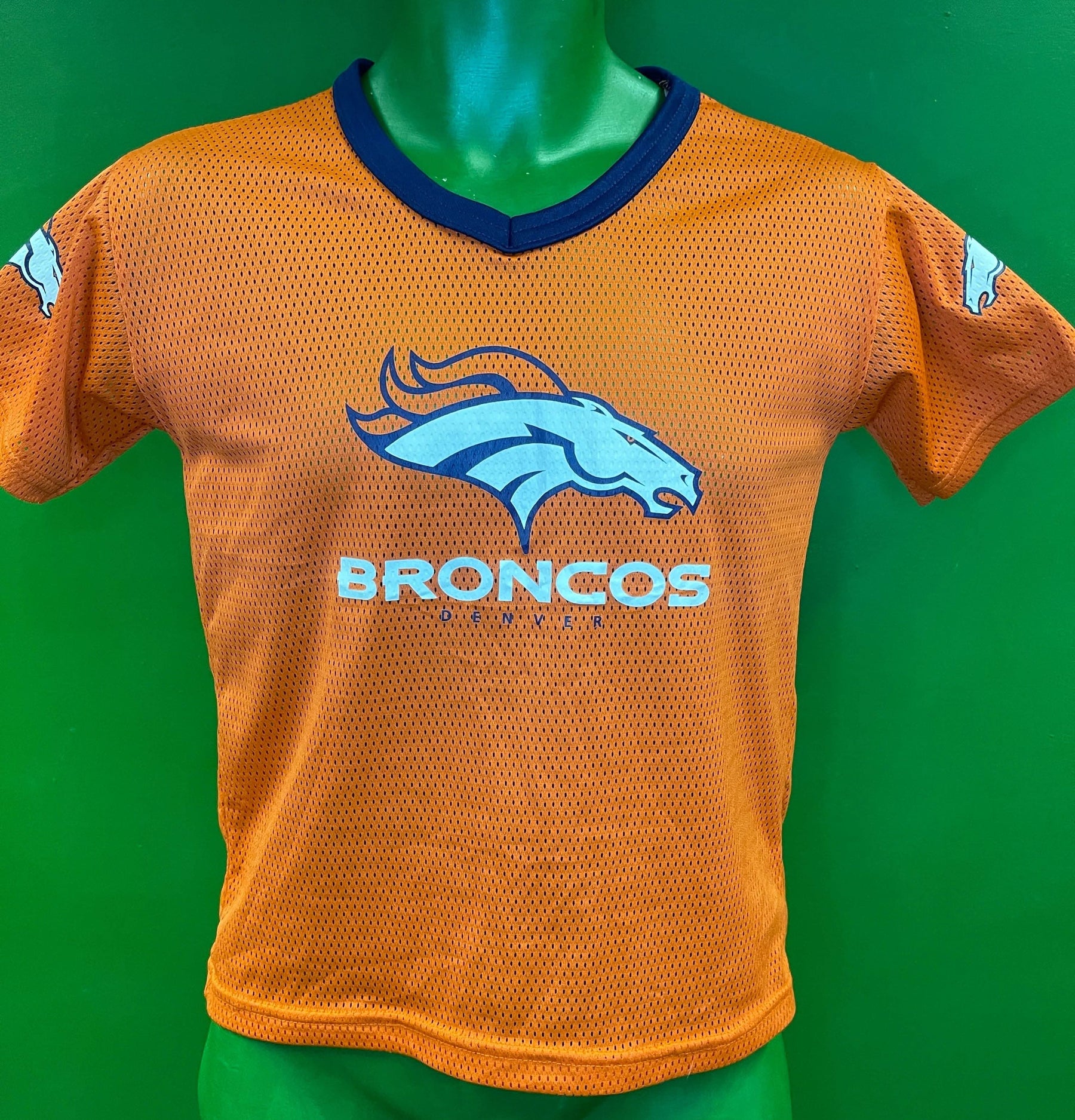 NFL Denver Broncos Franklin Logo Jersey Youth Medium