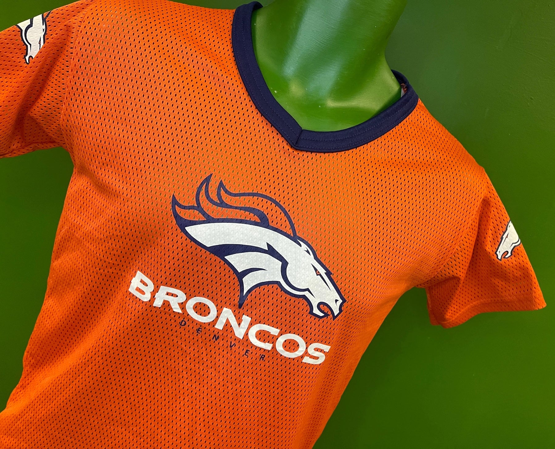 NFL Denver Broncos Franklin Logo Jersey Youth Medium