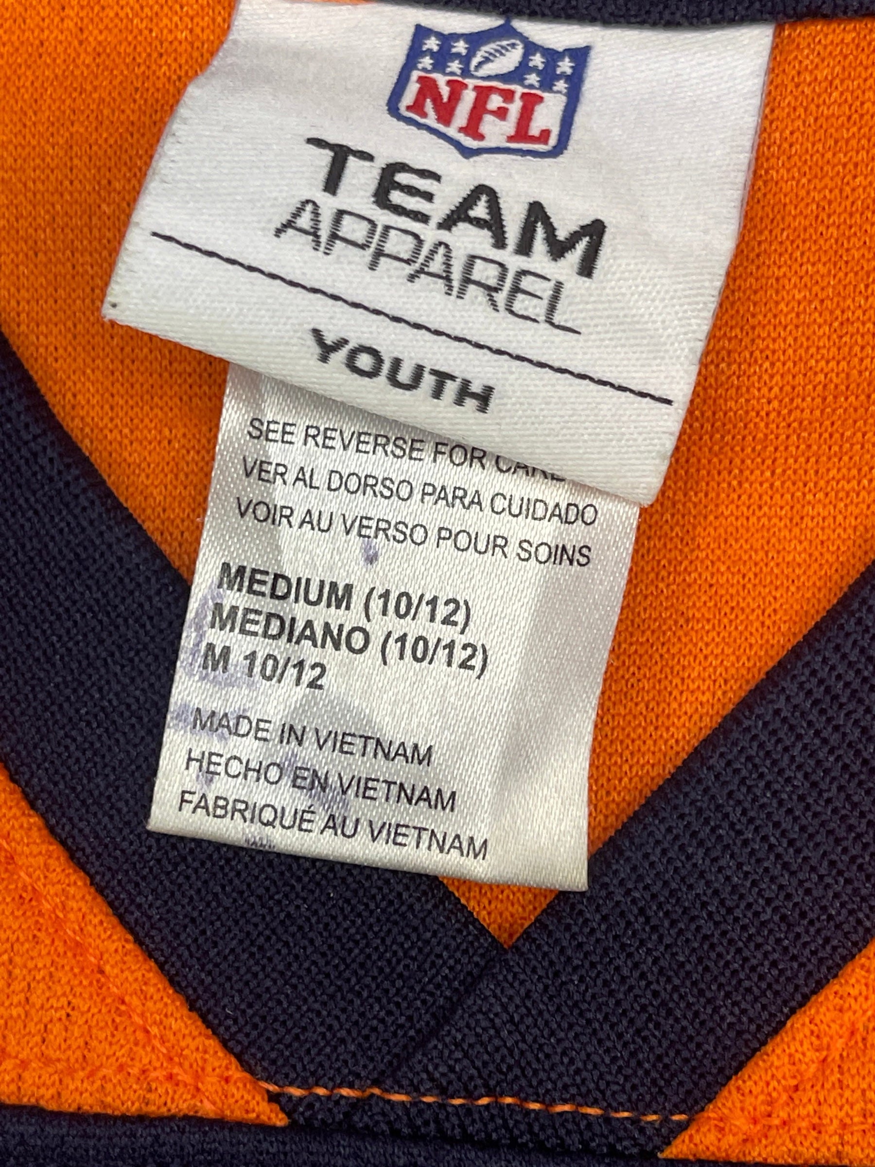 NFL Denver Broncos Jersey-Style Top Youth Medium 10-12